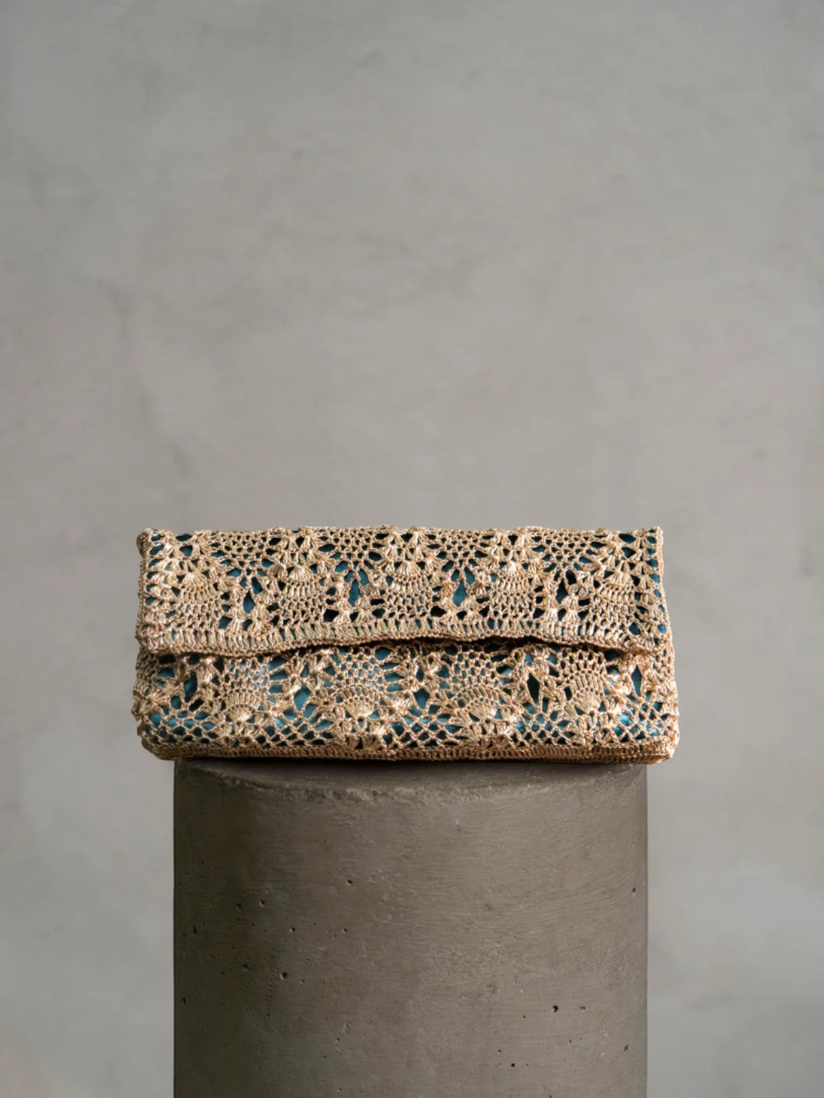 Pineapple Clutch | Gold/Emerald Pineapple Clutch | Gold/Emerald