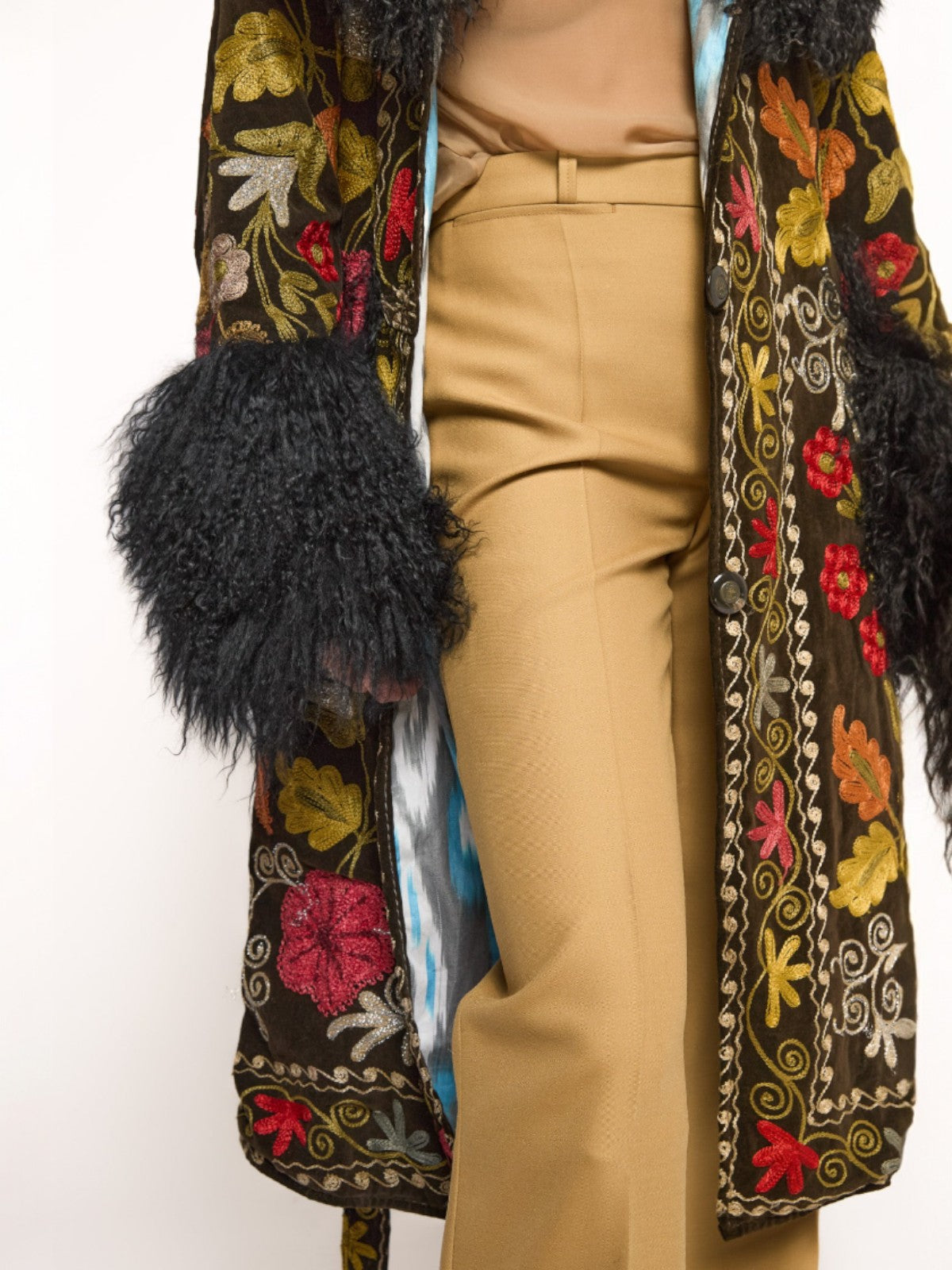 Raffaella Coat - L | Multi/Black Raffaella Coat - L | Multi/Black