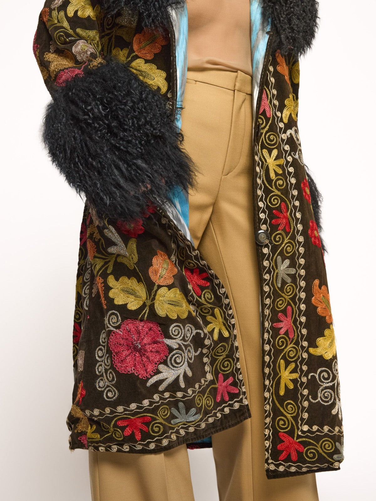 Raffaella Coat - L | Multi/Black Raffaella Coat - L | Multi/Black