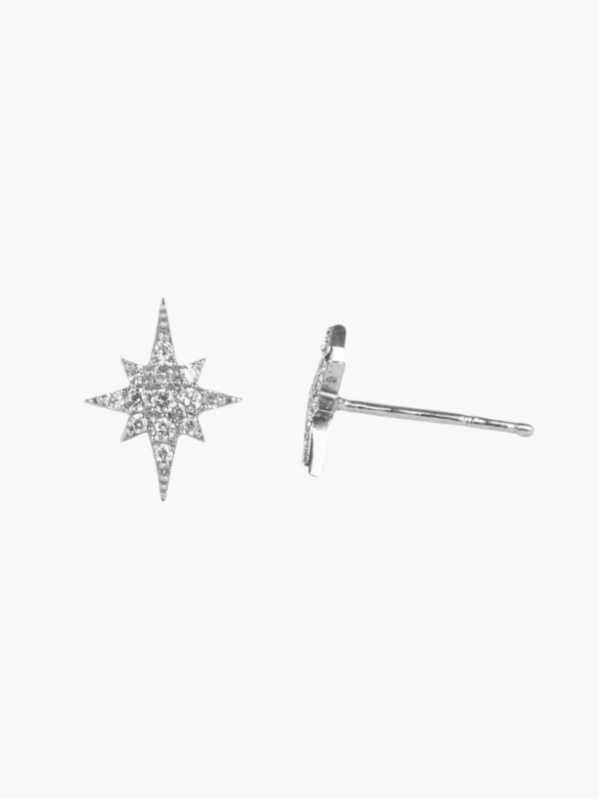 Lila Pavé Diamond Starburst Studs Lila Pavé Diamond Starburst Studs