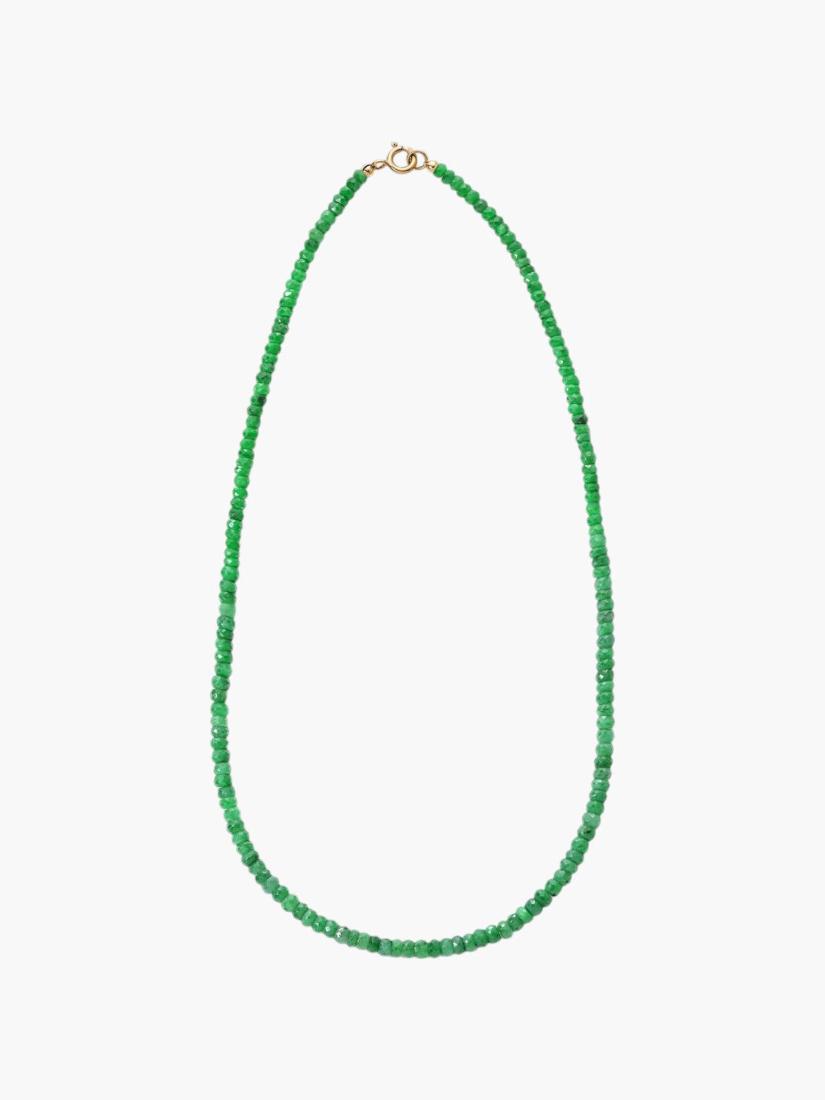 Emerald Beaded Necklace Emerald Beaded Necklace