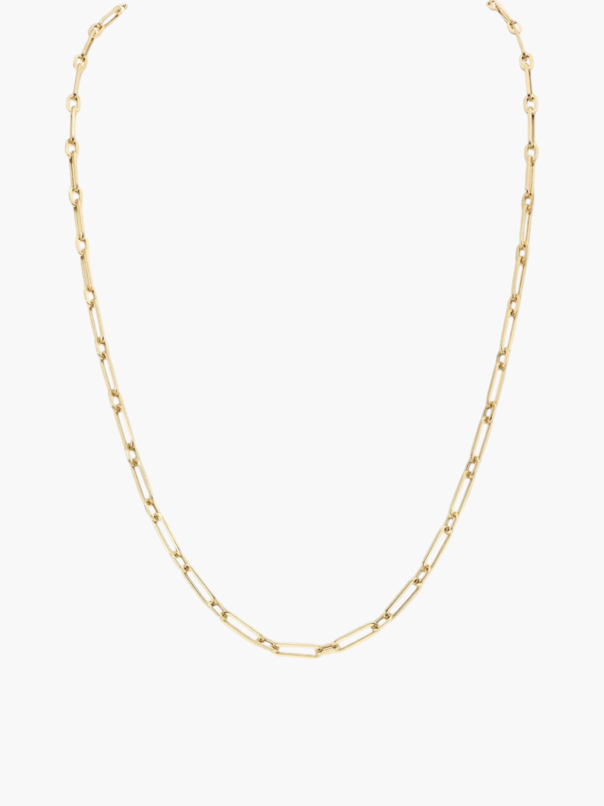 Maayan Paperclip Chain Necklace 20"
