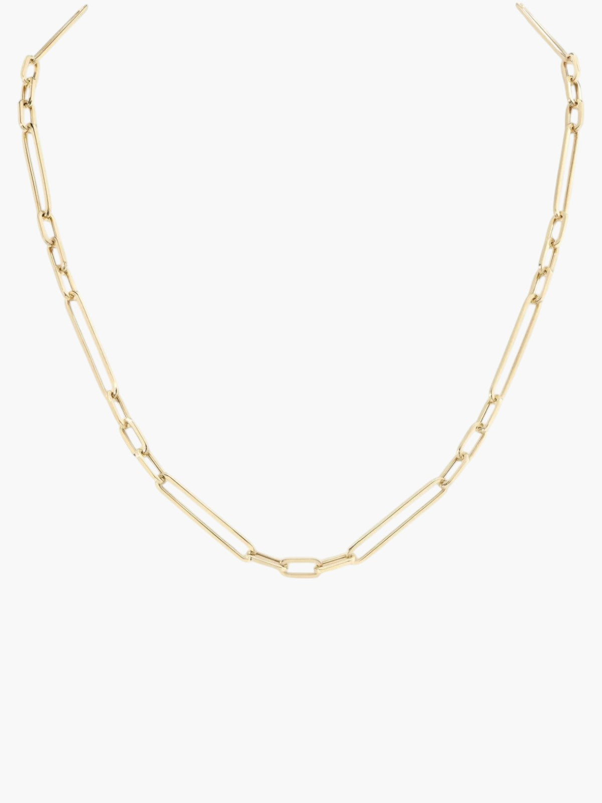 Mika Paperclip Chain Necklace 20"