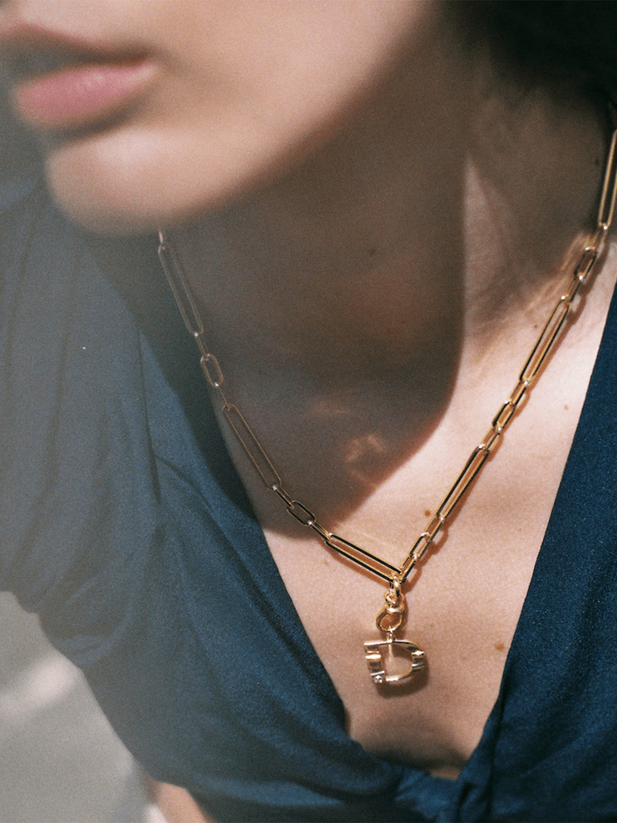 Mika Paperclip Chain Necklace 20