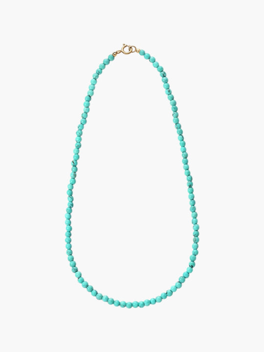 Natural Arizona Turquoise Beaded Necklace