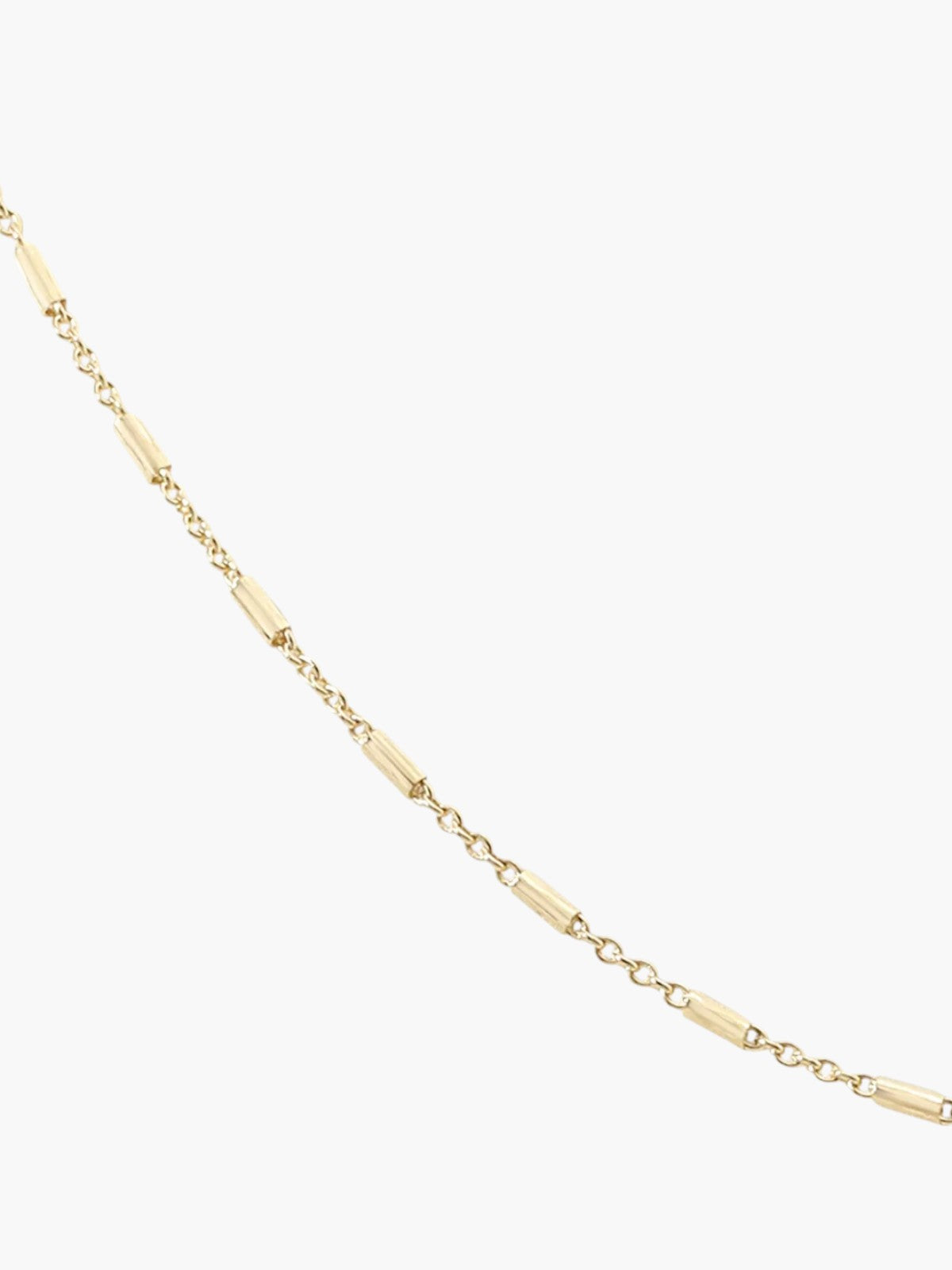 Octagon Tube Chain Necklace Octagon Tube Chain Necklace