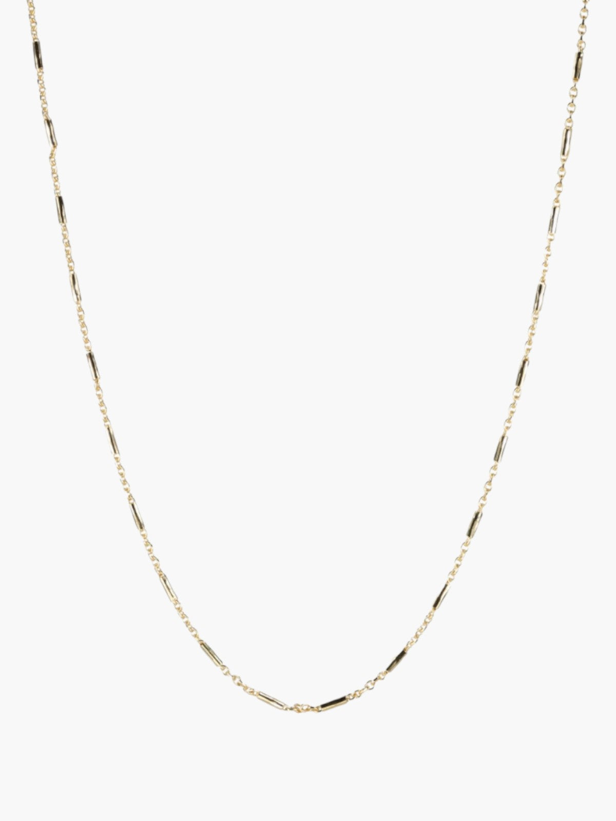 Octagon Tube Chain Necklace Octagon Tube Chain Necklace