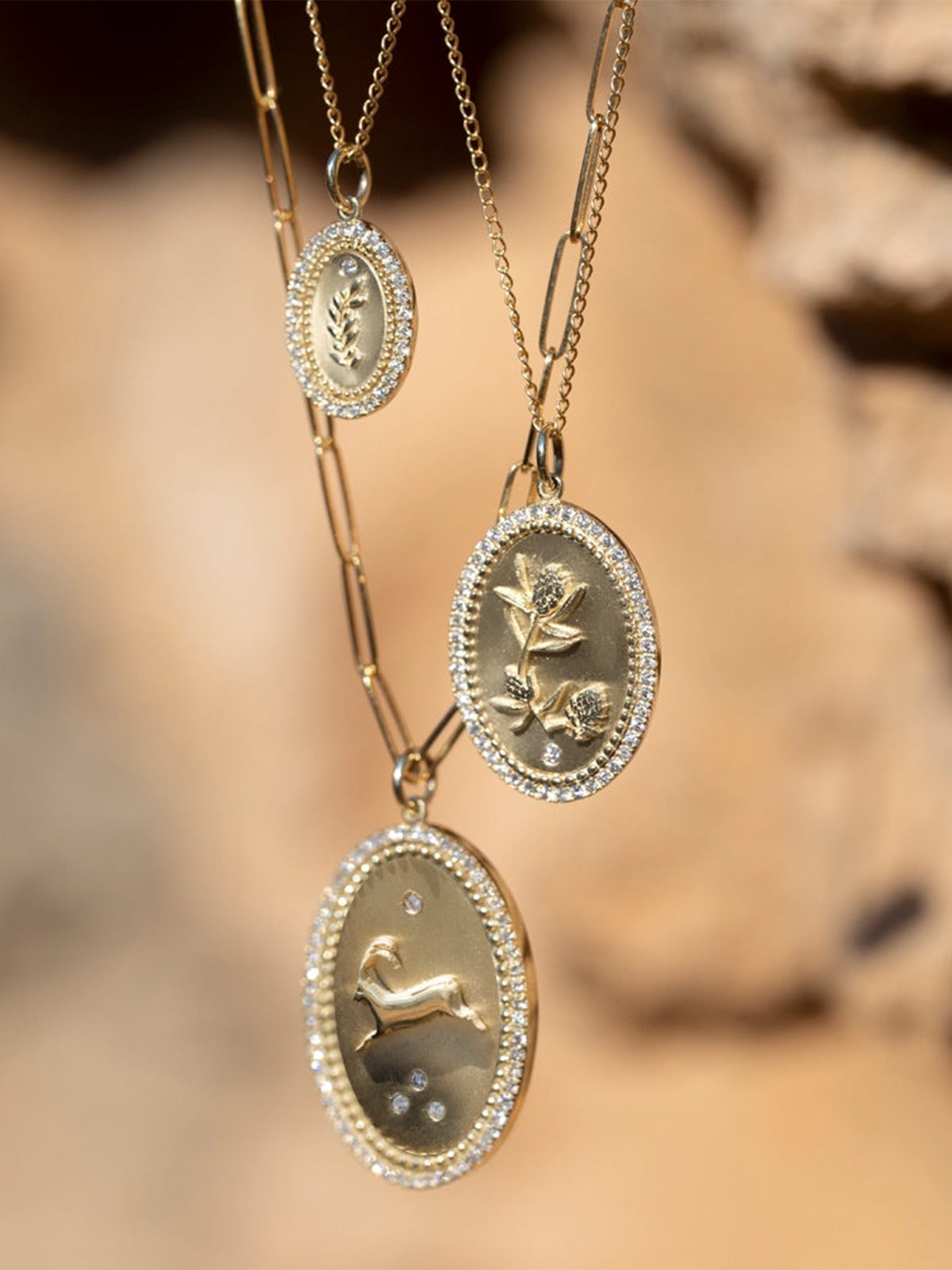 Token Necklace | Protea Token Necklace | Protea