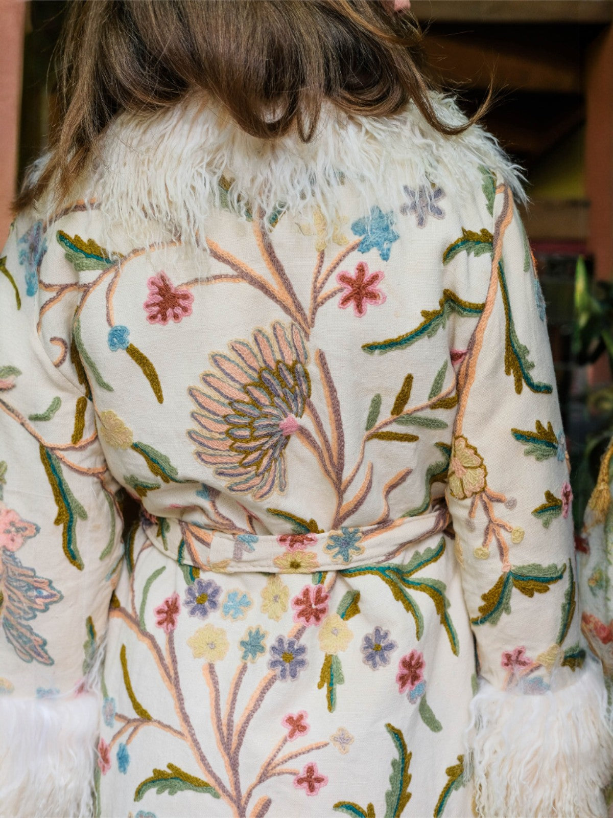 Aisara Wrap Coat - L | Multi/Ivory Aisara Wrap Coat - L | Multi/Ivory