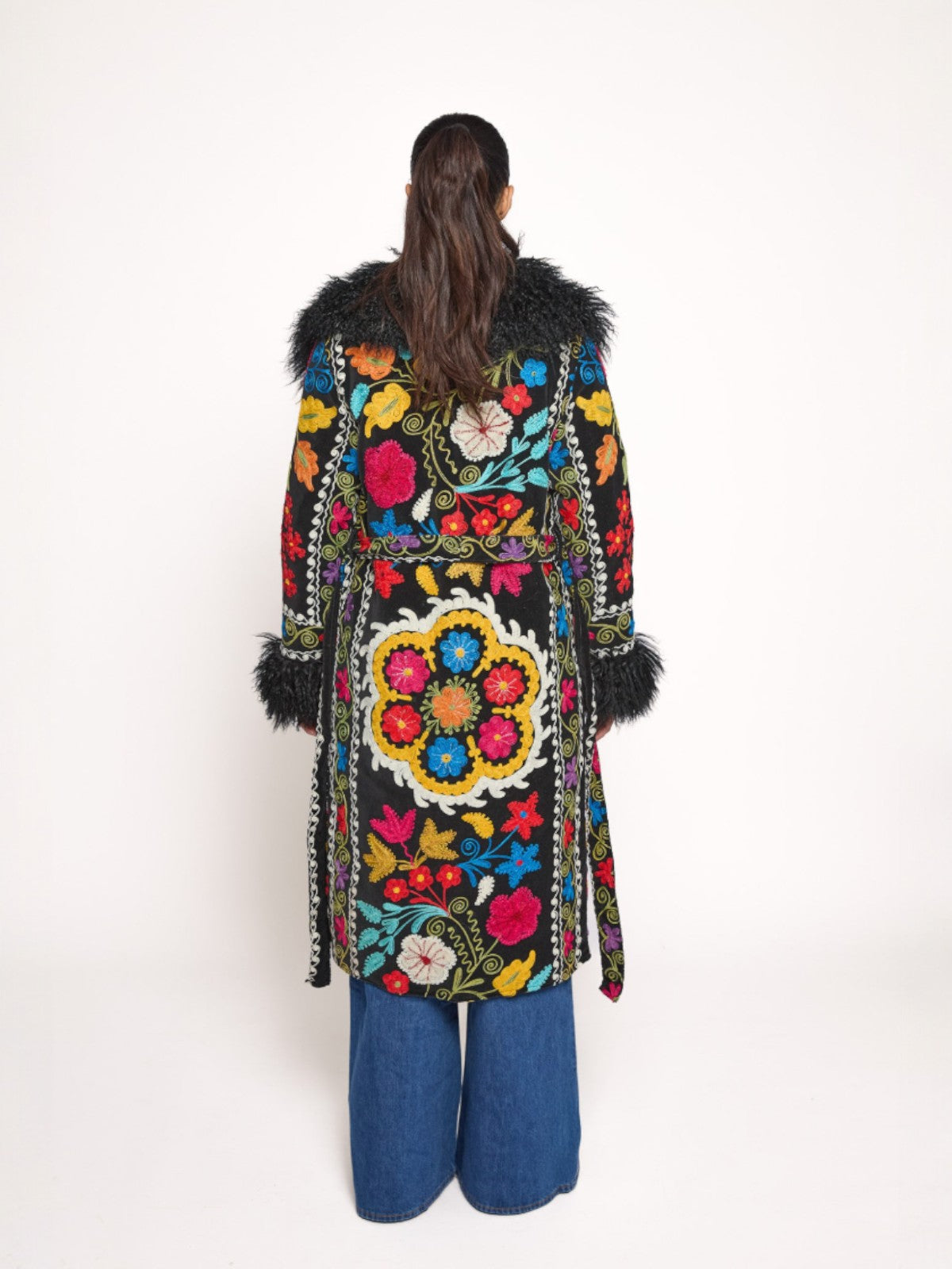 Aisara Wrap Coat - M | Multi Print Aisara Wrap Coat - M | Multi Print