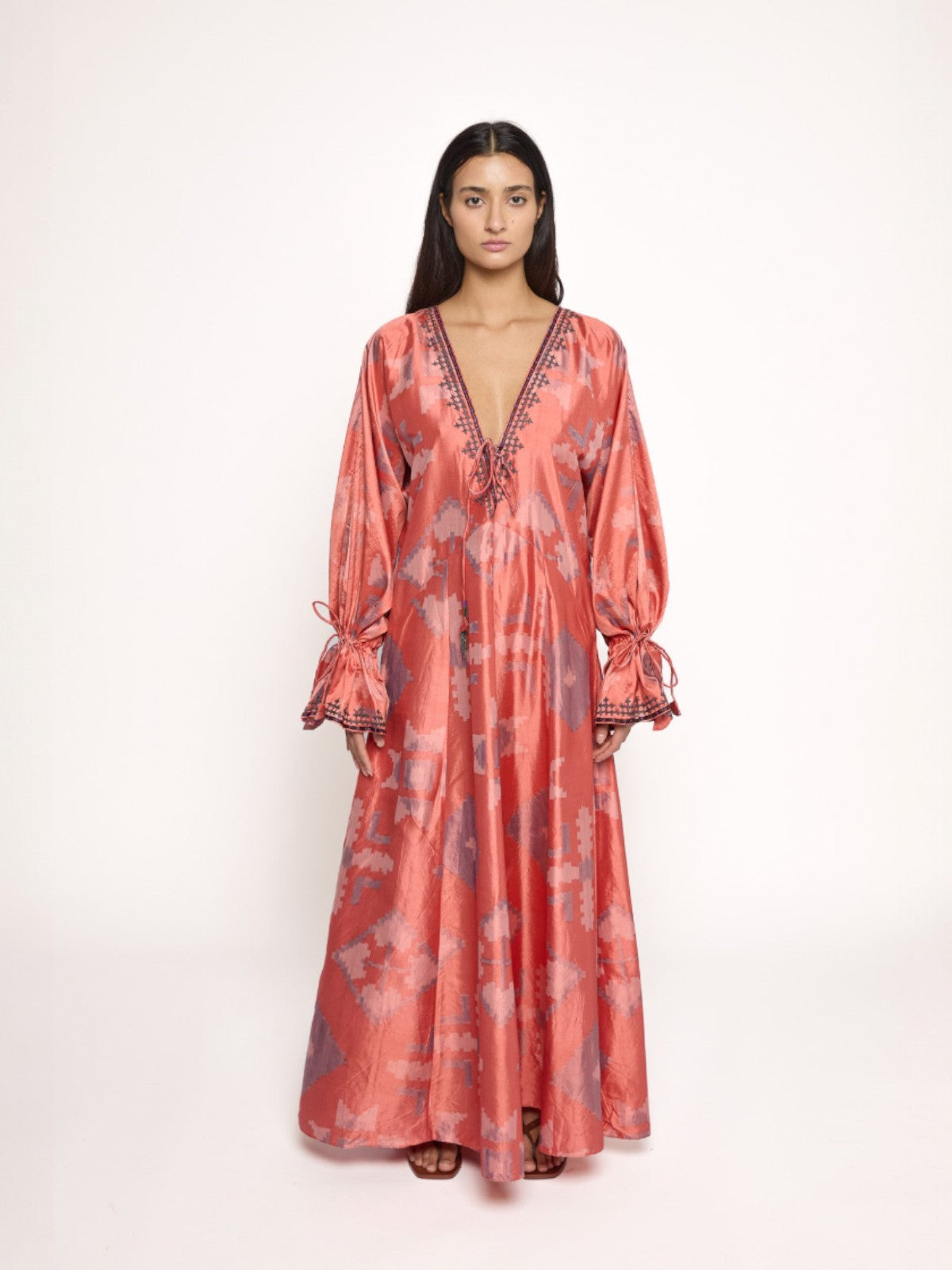 Chandana Dress | Peach Chandana Dress | Peach