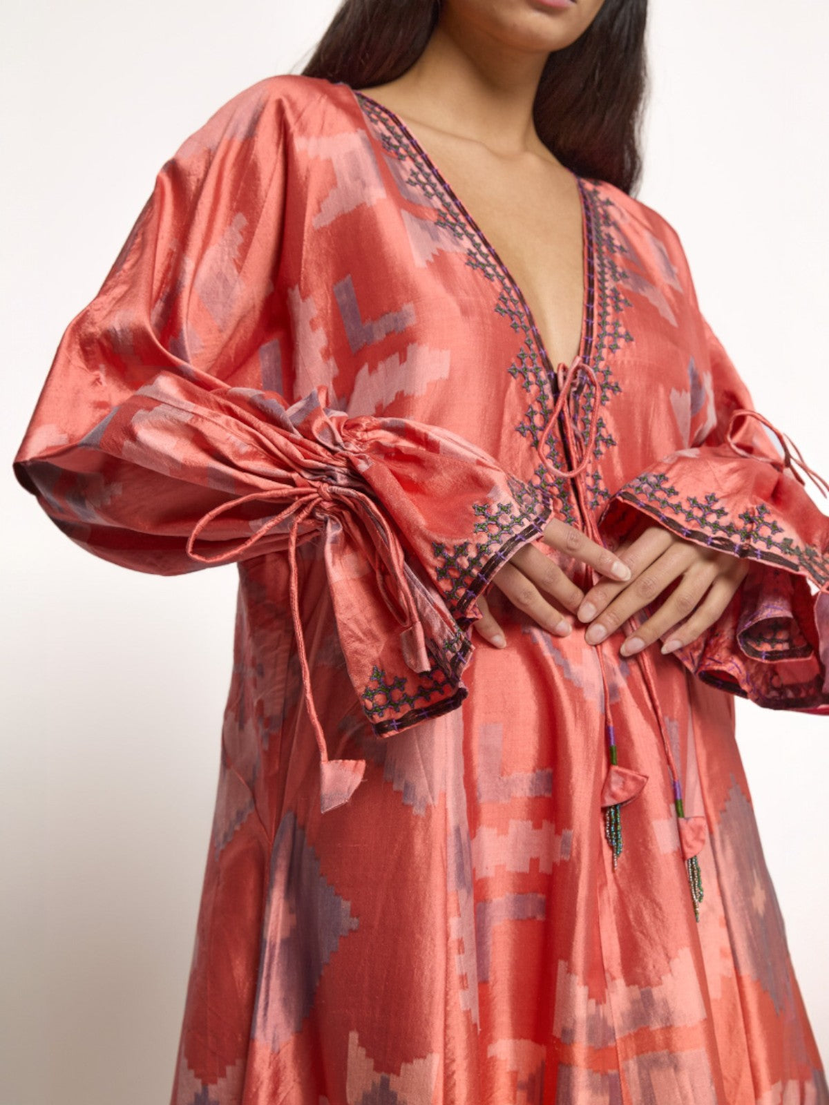 Chandana Dress | Peach Chandana Dress | Peach