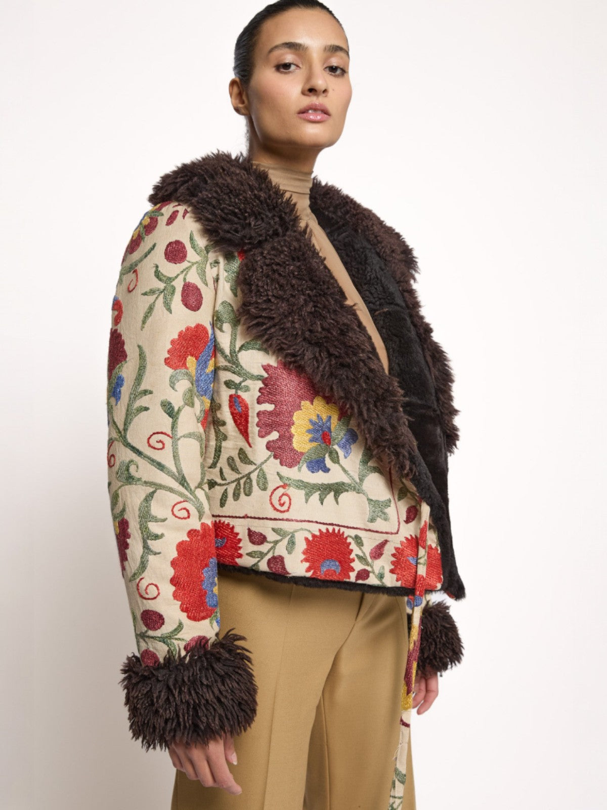 Madina Coat - M | Print/Brown Madina Coat - M | Print/Brown