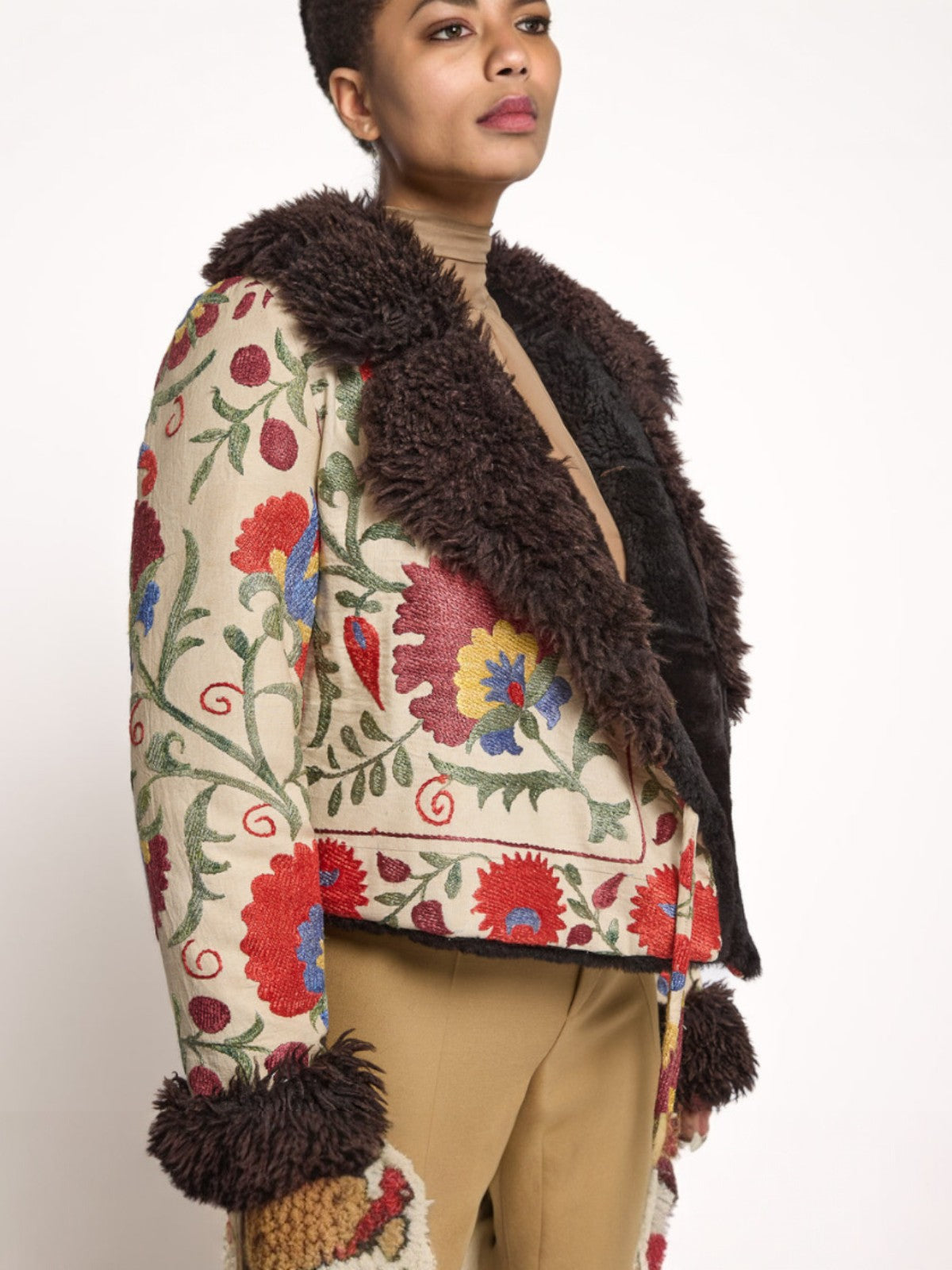 Madina Coat - M | Print/Brown Madina Coat - M | Print/Brown