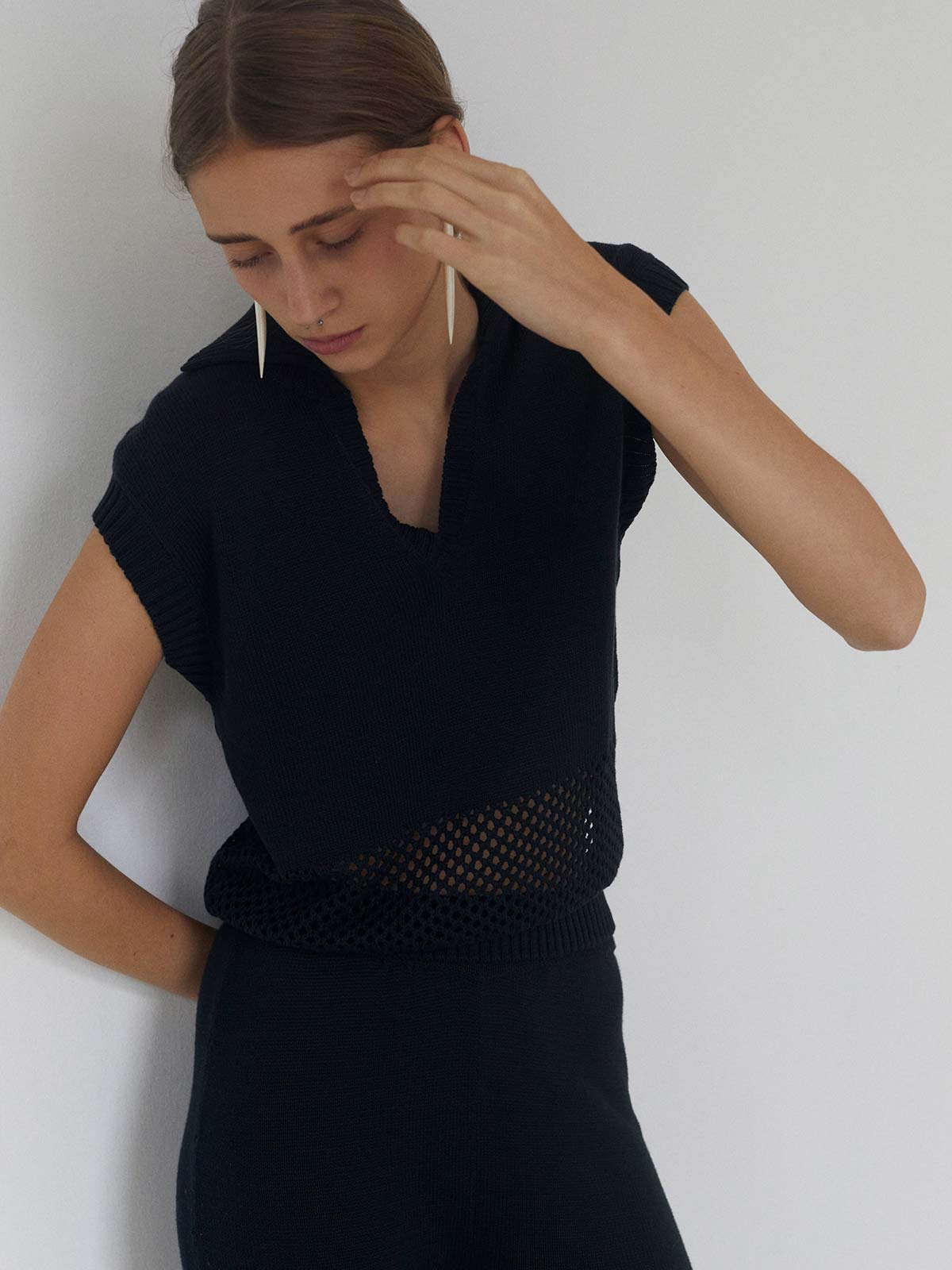 Lia Top | Black Lia Top | Black