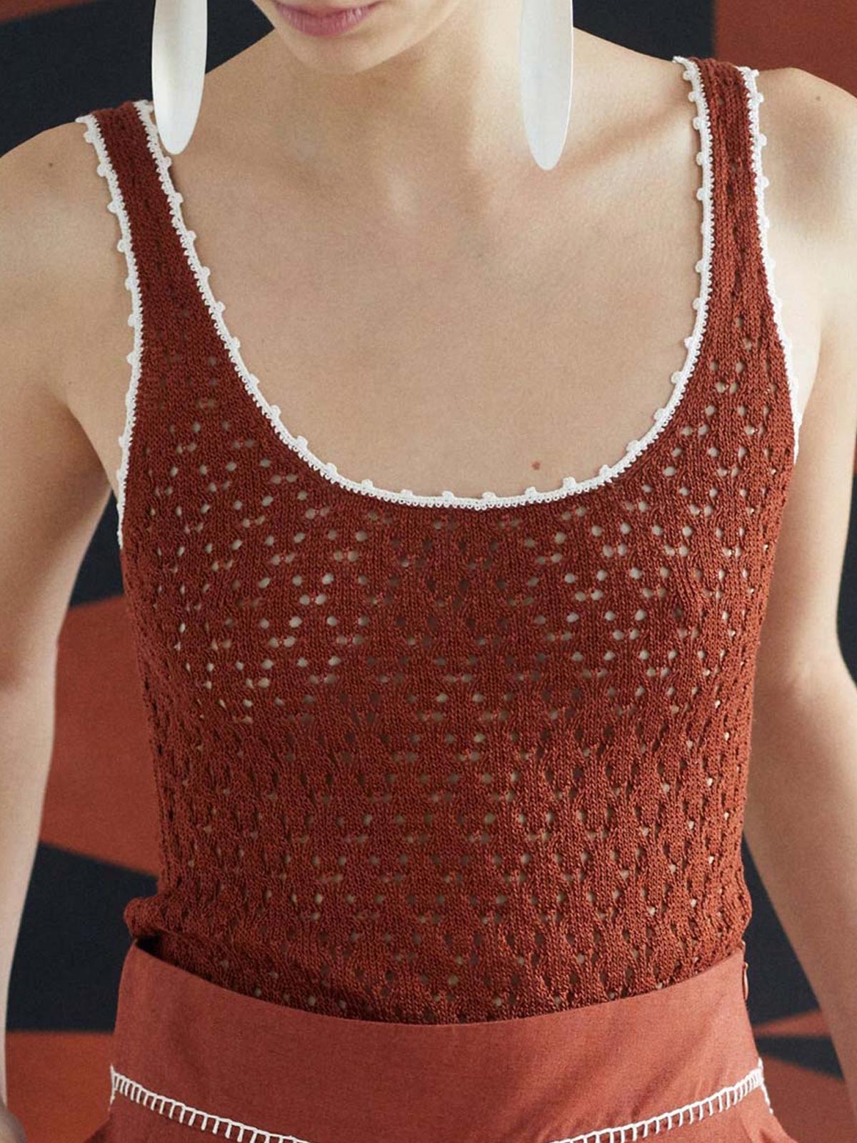 Lando Top | Brown Lando Top | Brown - Fashionkind