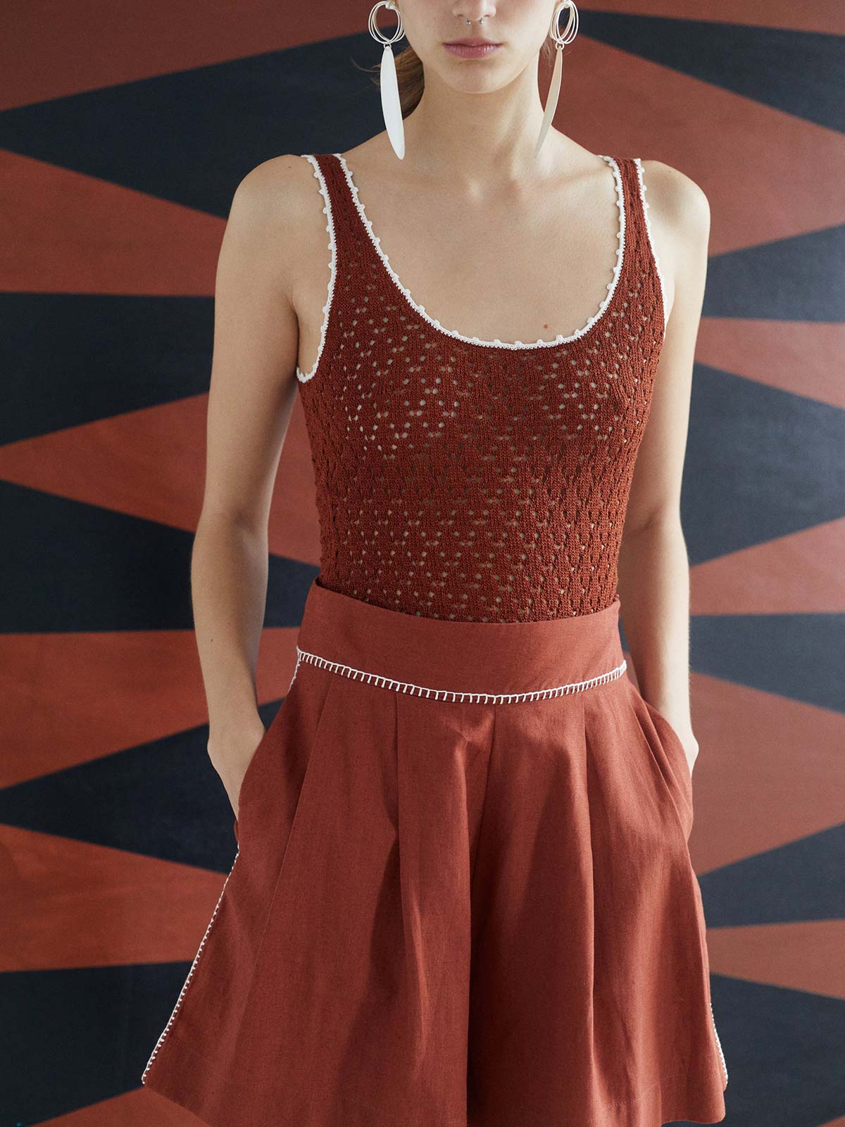 Lando Top | Brown Lando Top | Brown - Fashionkind