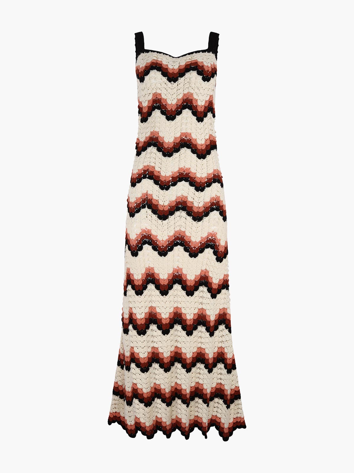 Marea Dress | Peach/Black Marea Dress | Peach/Black - Fashionkind