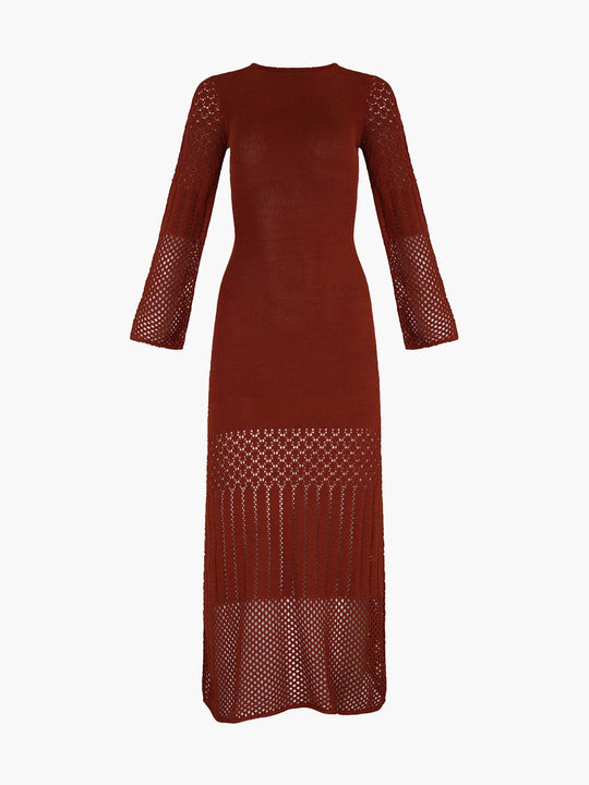 Murga Maxi Dress | Brown