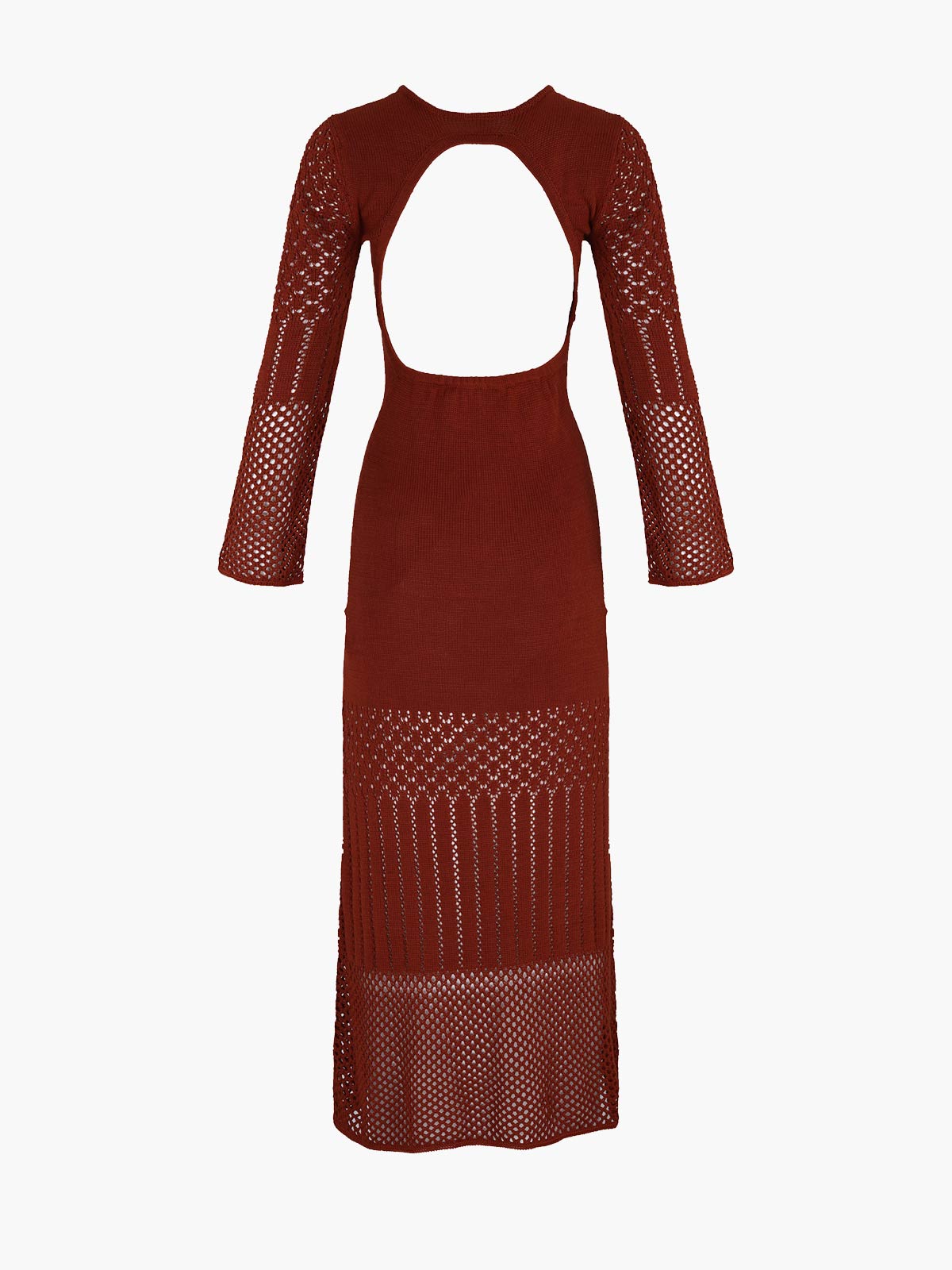 Murga Maxi Dress | Brown Murga Maxi Dress | Brown - Fashionkind