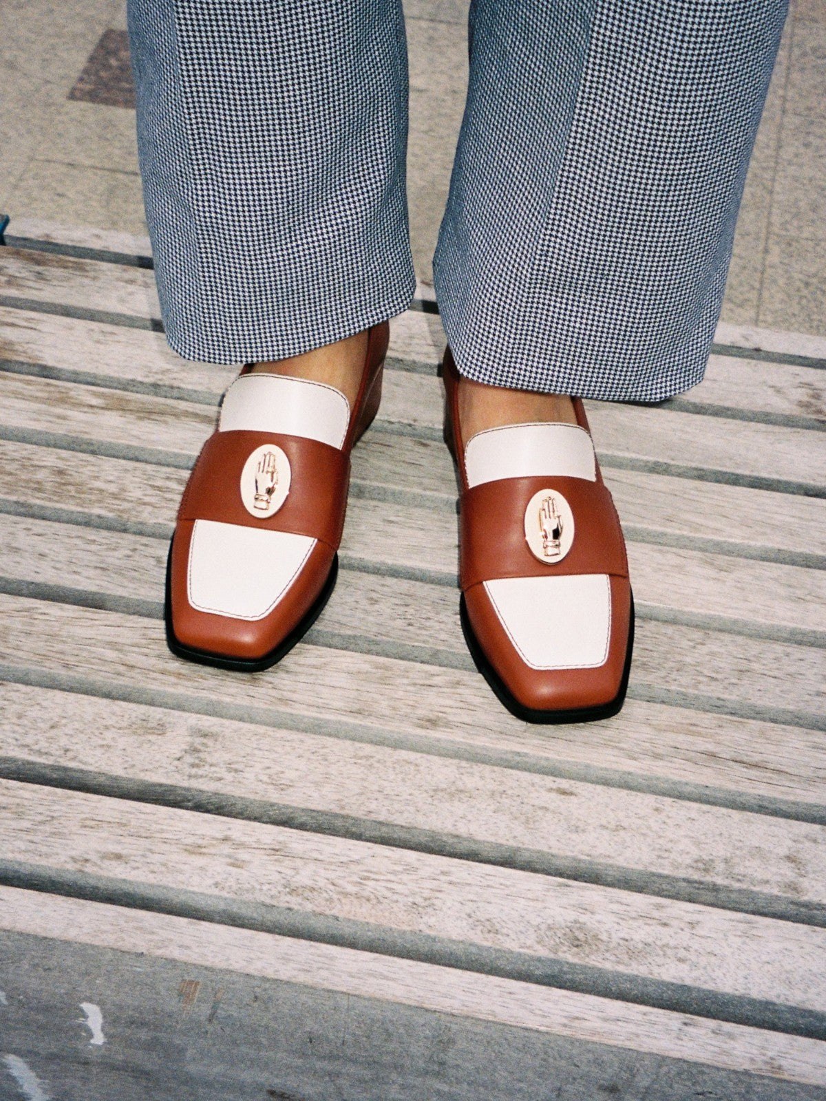 Nono Loafers | Bicolor Cognac Nono Loafers | Bicolor Cognac