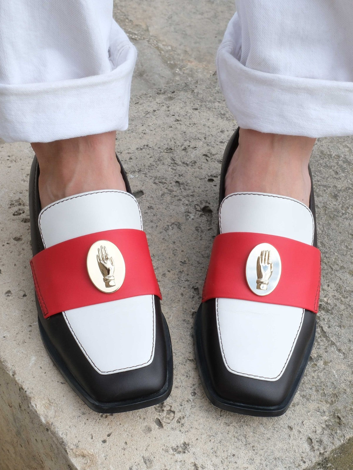 Nono Loafers | Tri-Color Brown Nono Loafers | Tri-Color Brown