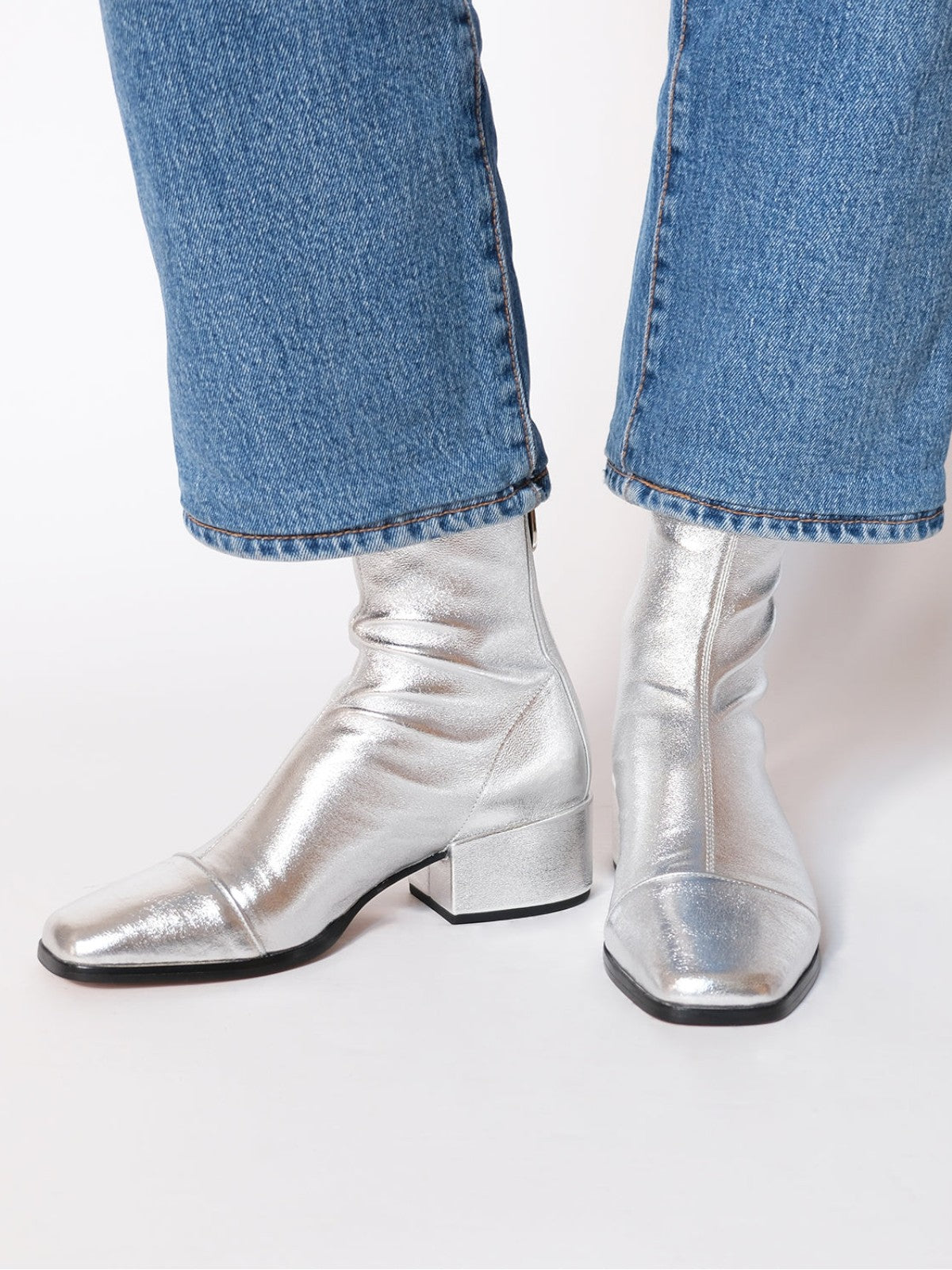 Strada Boots | Silver Strada Boots | Silver