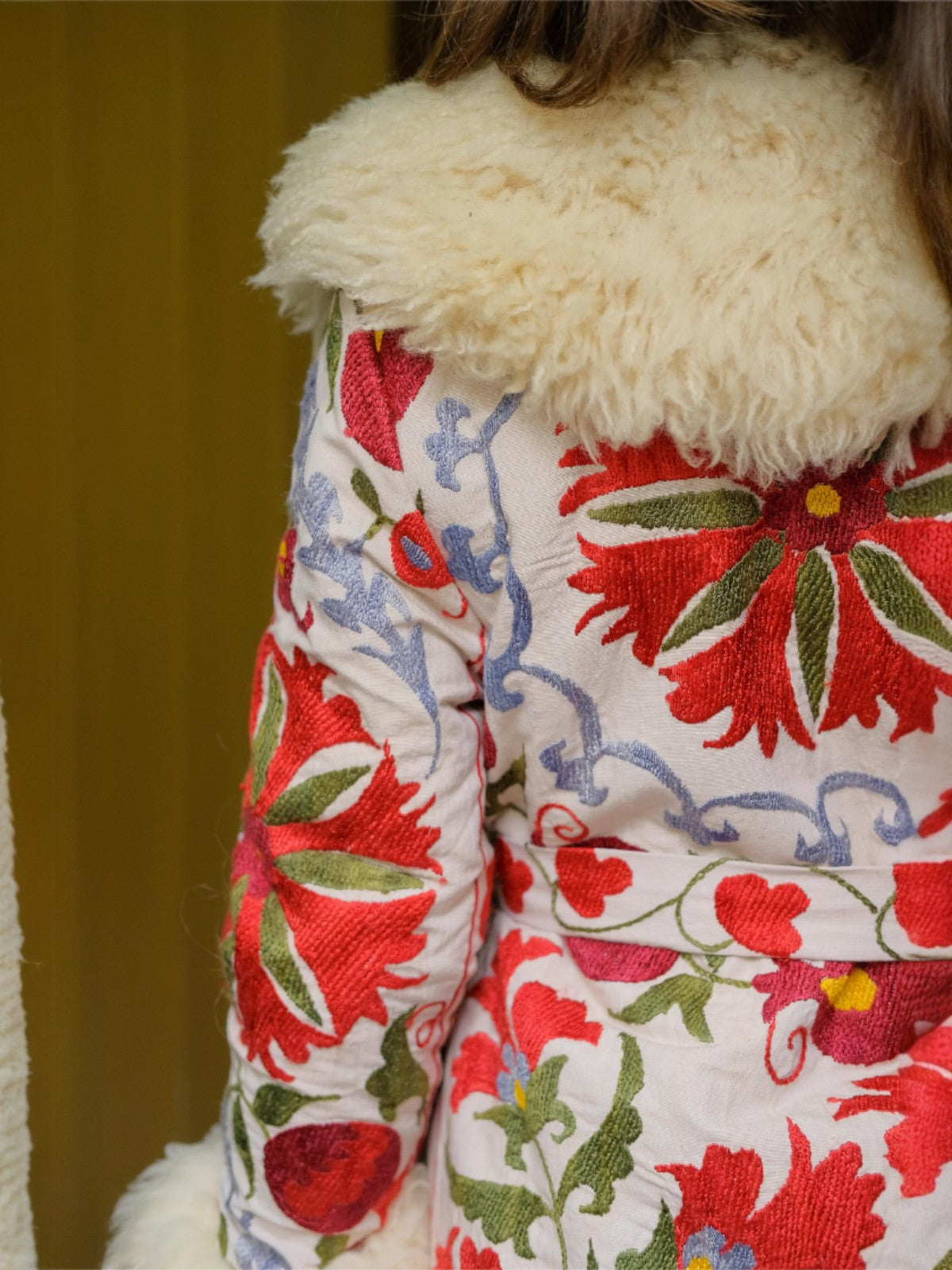 Aisara Wrap Coat - S | Print/Ivory Aisara Wrap Coat - S | Print/Ivory