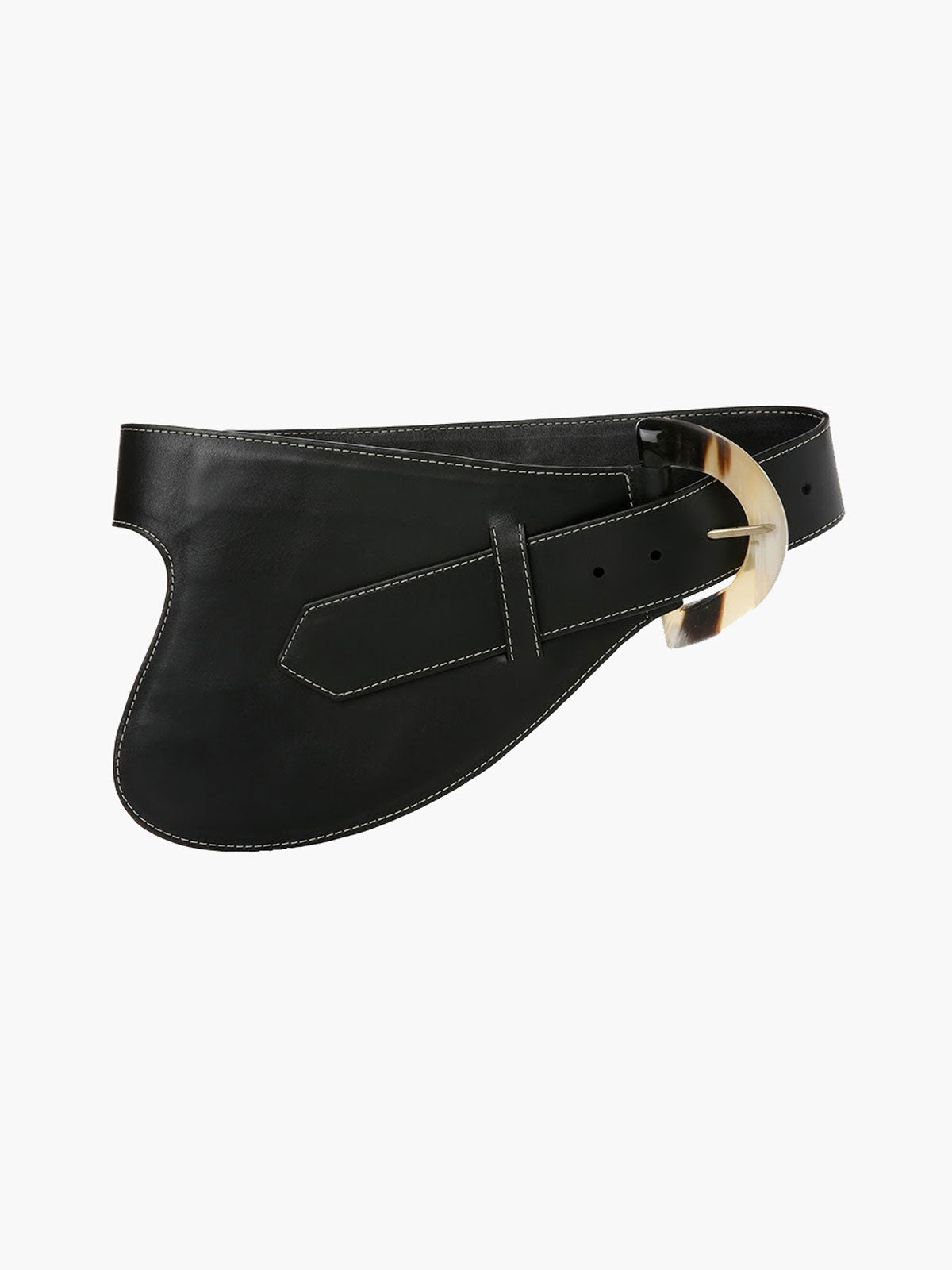 La Jefa Belt in Leather | Black La Jefa Belt in Leather | Black