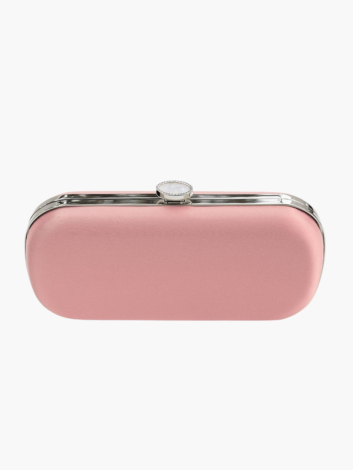 Satin Bella Clutch | Pink Sky Satin Bella Clutch | Pink Sky