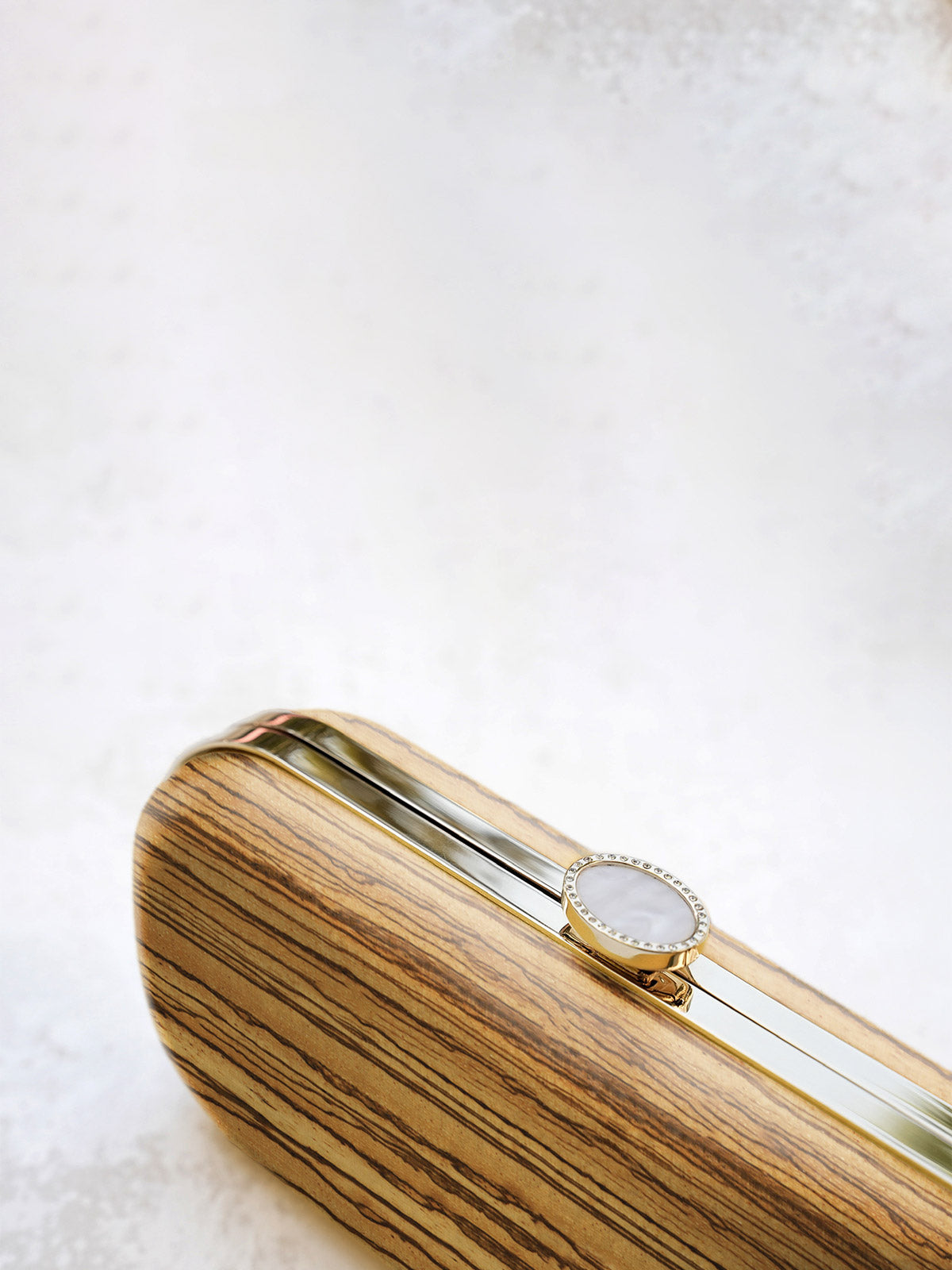 Zebra Wood Clutch Zebra Wood Clutch