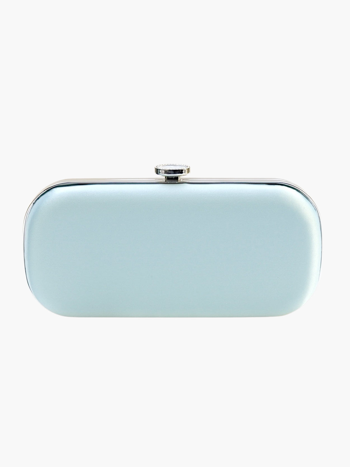 Satin Bella Clutch | Ice Blue Satin Bella Clutch | Ice Blue