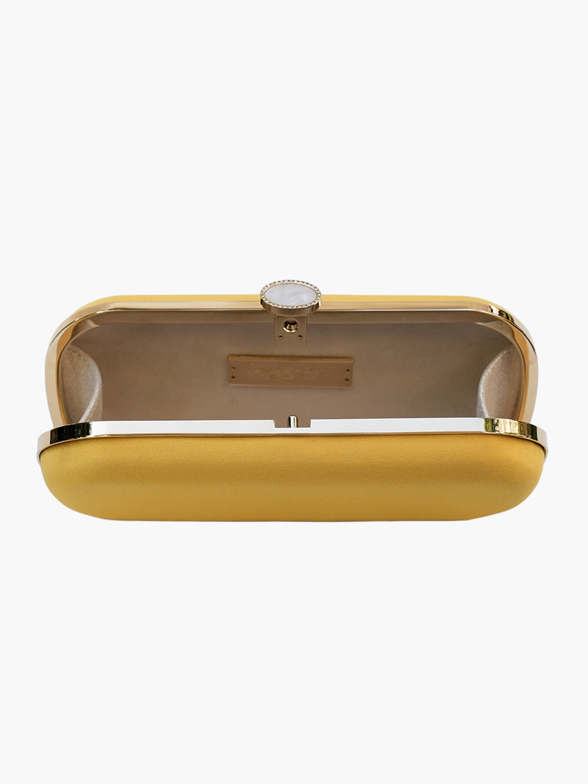 Satin Bella Clutch | Limoncello Yellow Satin Bella Clutch | Limoncello Yellow