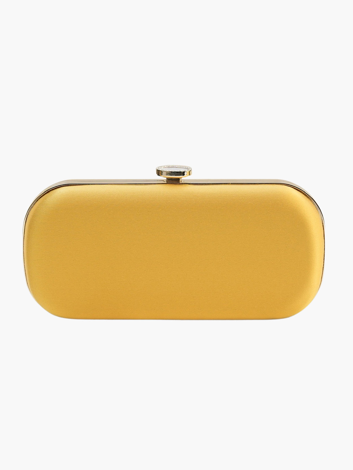 Satin Bella Clutch | Limoncello Yellow Satin Bella Clutch | Limoncello Yellow