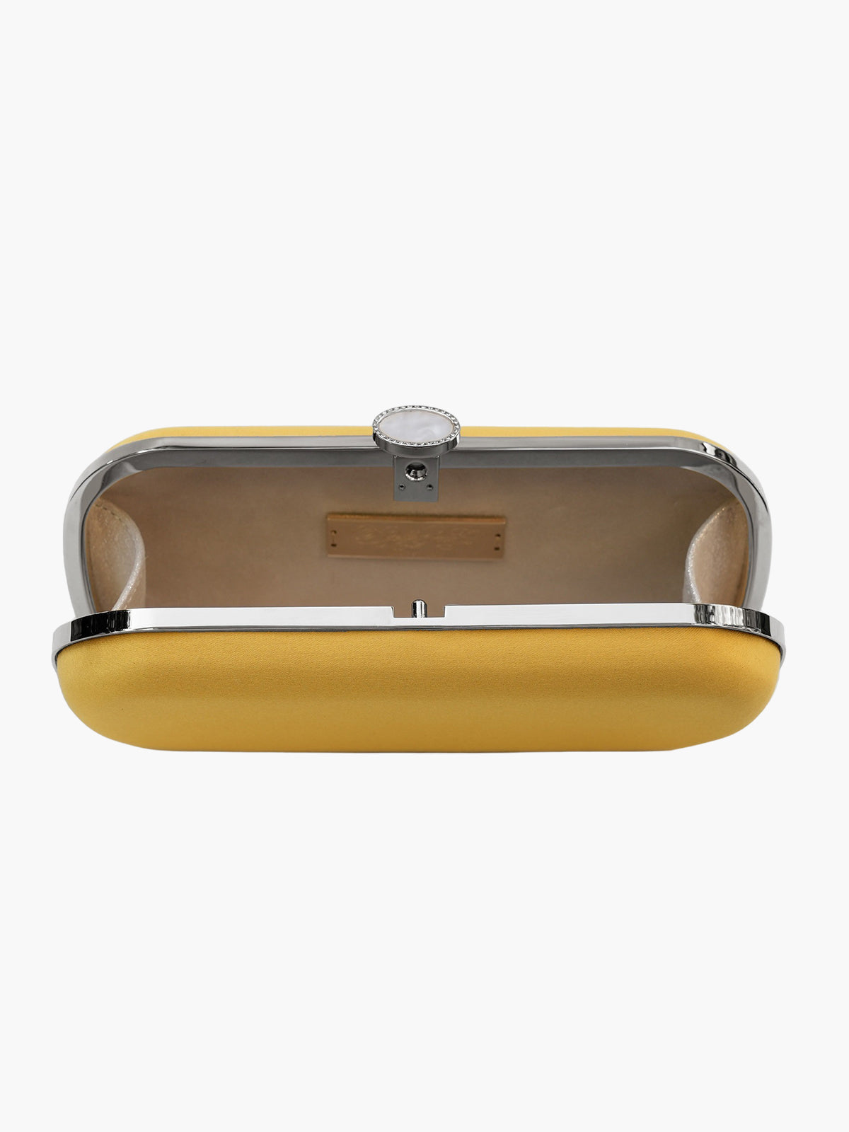 Satin Bella Clutch | Limoncello Yellow Satin Bella Clutch | Limoncello Yellow