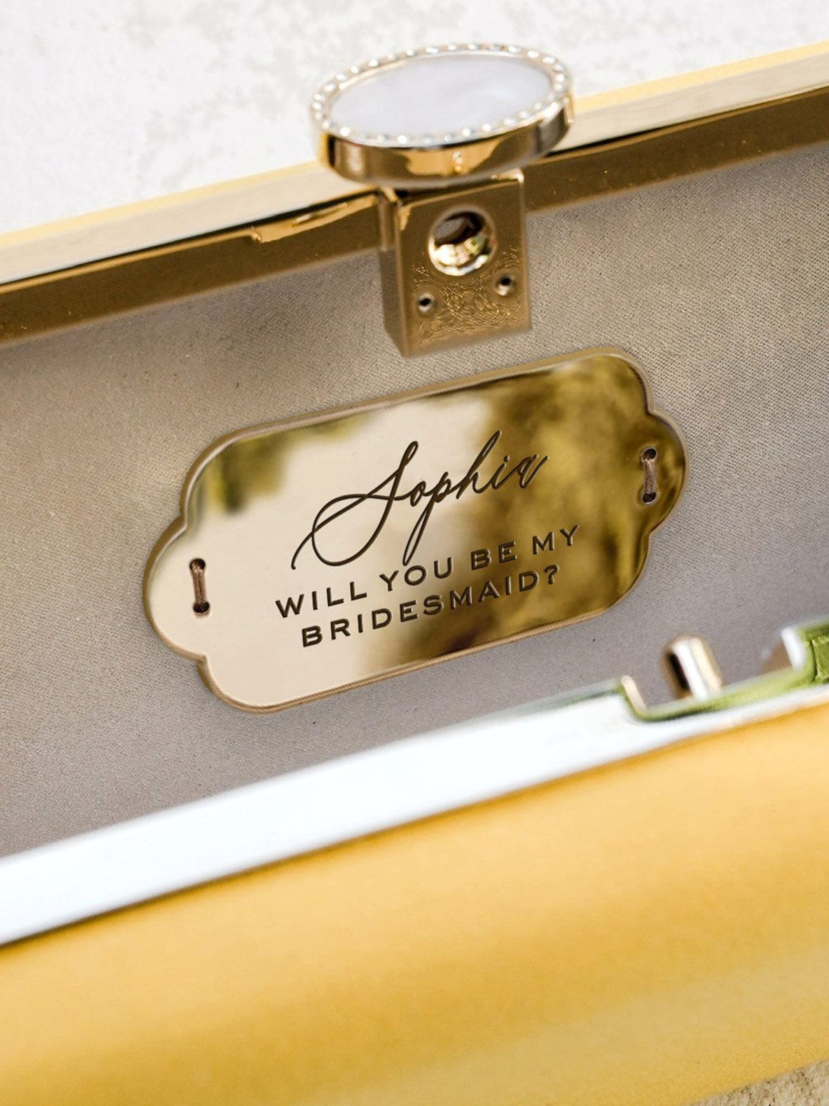 Satin Bella Clutch | Limoncello Yellow Satin Bella Clutch | Limoncello Yellow