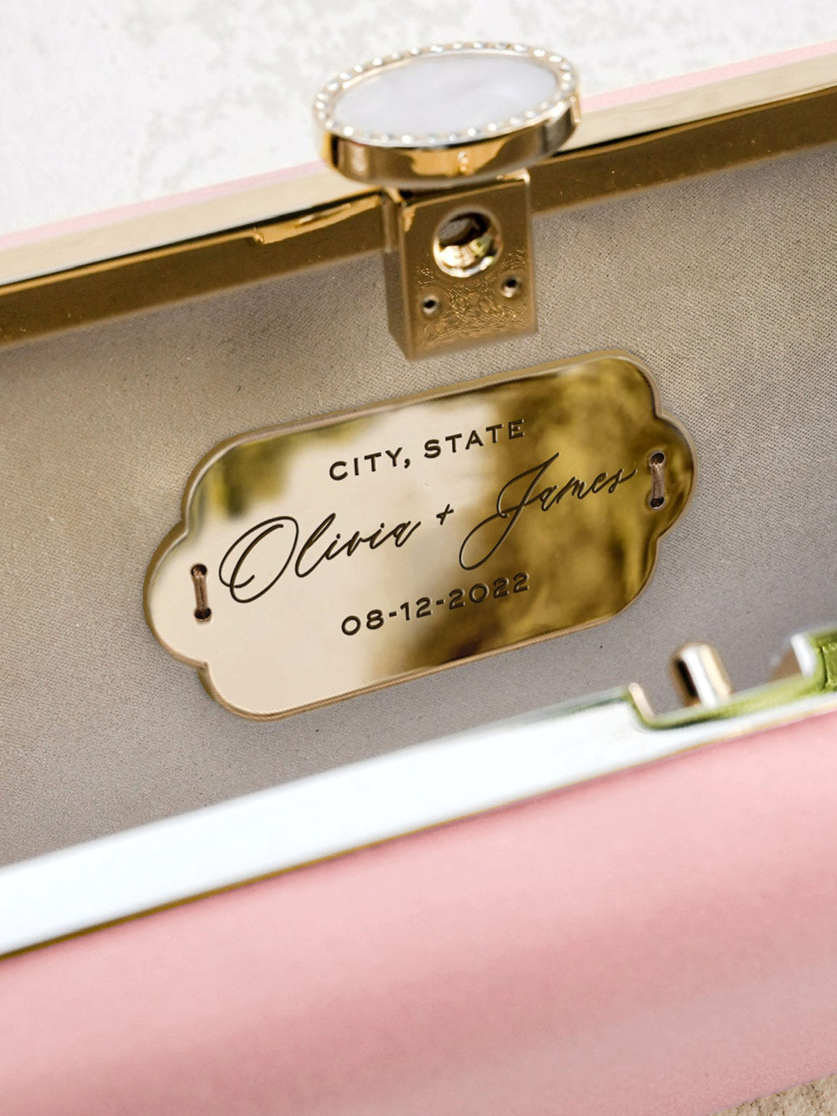 Satin Bella Clutch | Pink Sky Satin Bella Clutch | Pink Sky