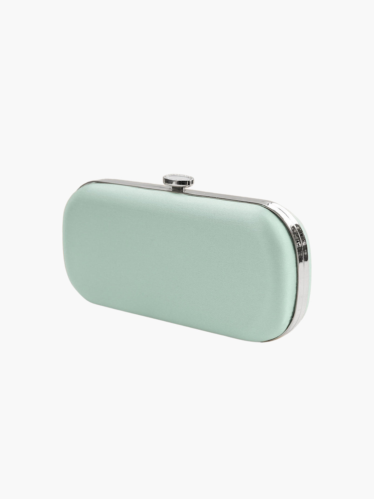 Satin Bella Clutch | Sage Green Satin Bella Clutch | Sage Green