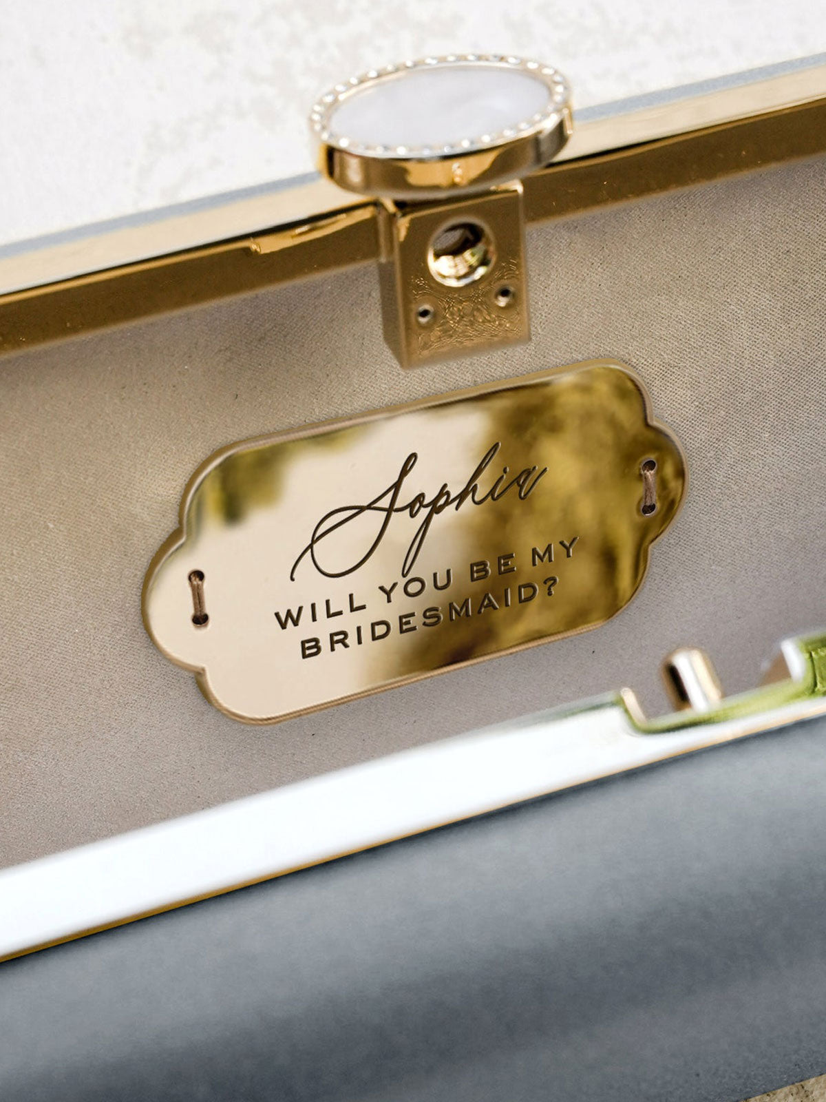 Satin Bella Clutch | Silver Smoke Satin Bella Clutch | Silver Smoke