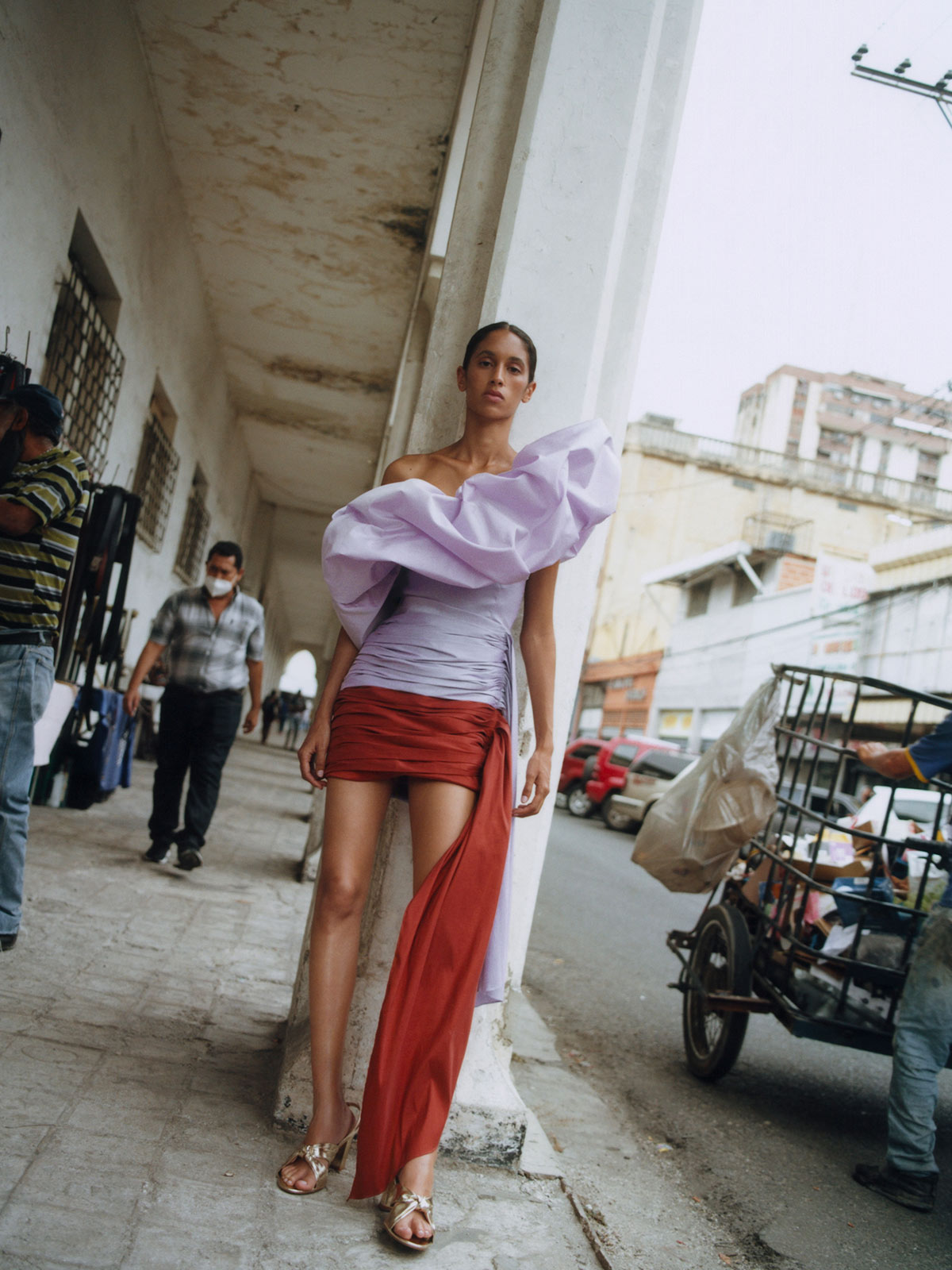 Anita Skirt | Lilac/Terracotta Anita Skirt | Lilac/Terracotta