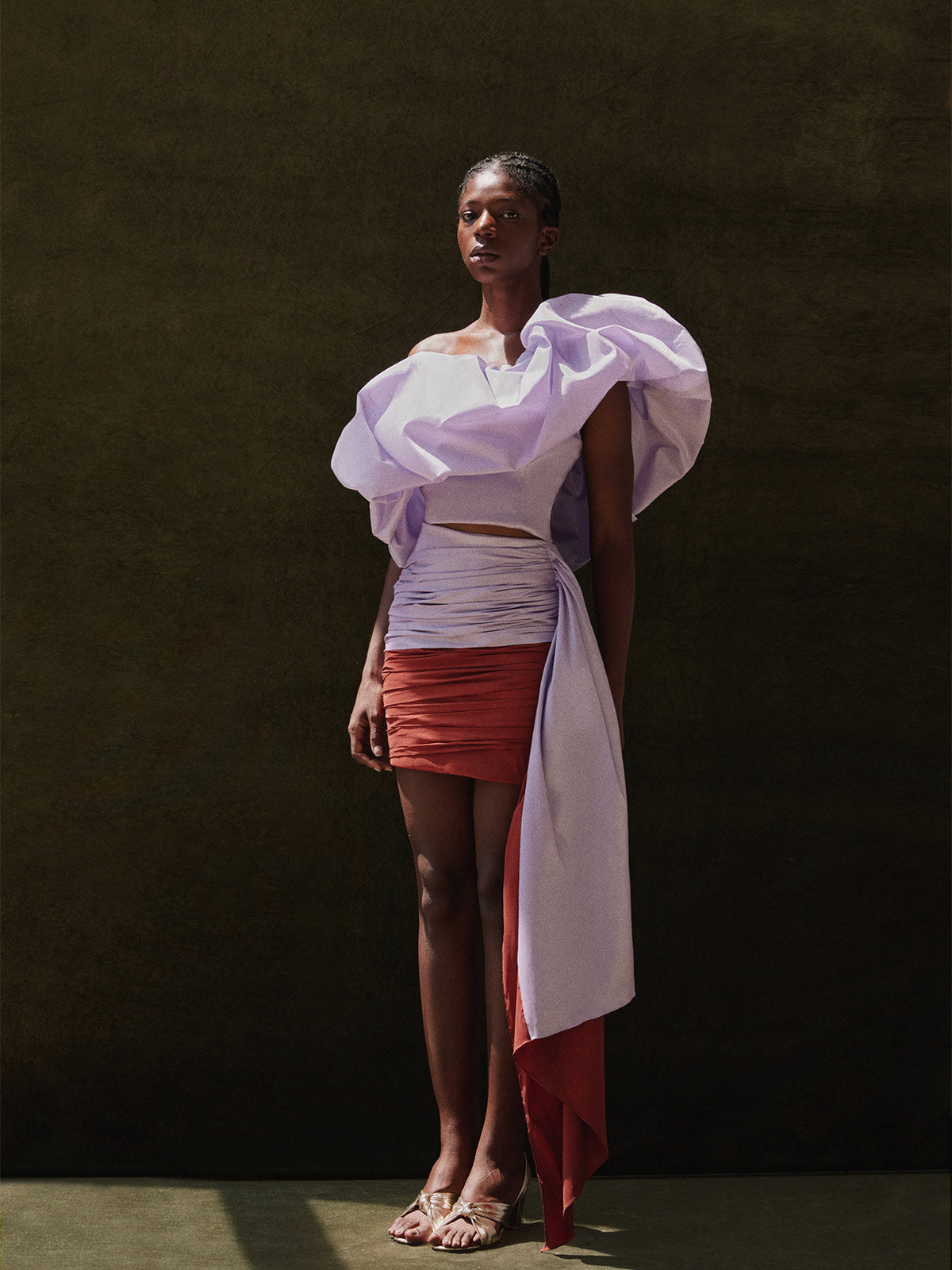 Anita Skirt | Lilac/Terracotta Anita Skirt | Lilac/Terracotta