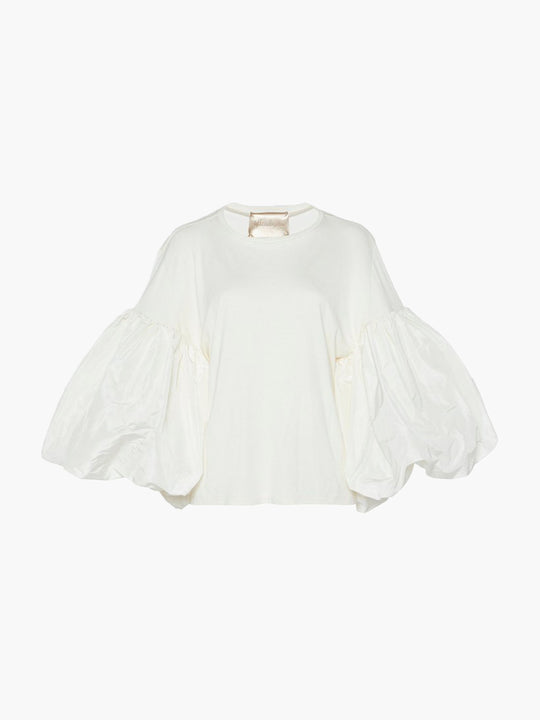 Atencio Cotton T-Shirt | White