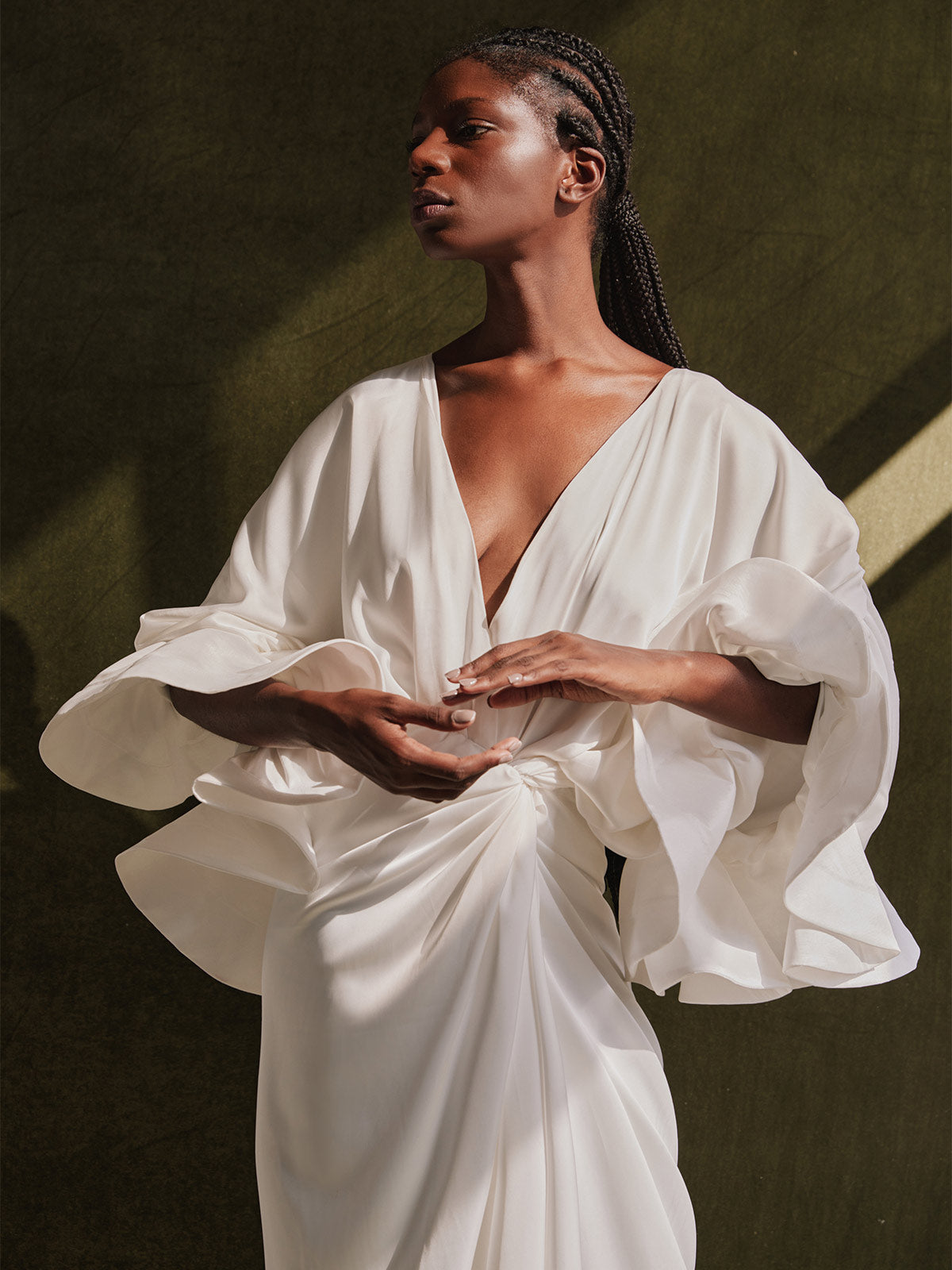 Aura Elena Bodysuit | Off White Aura Elena Bodysuit | Off White - Fashionkind