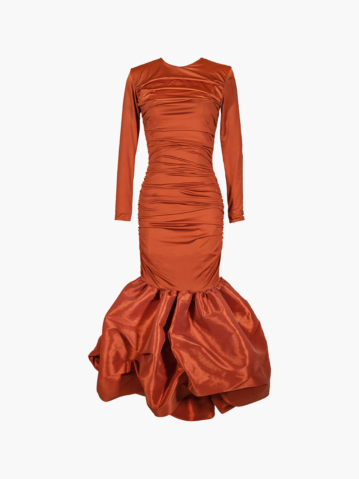 By Efrain Mogollon | Cana de Azucar Dress | Terracotta By Efrain Mogollon | Cana de Azucar Dress | Terracotta