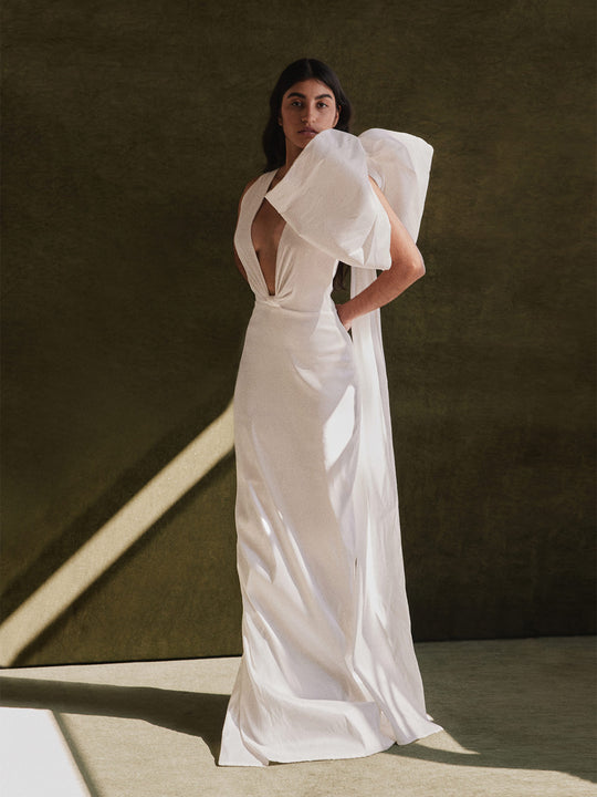 Lazo Dress | Off White