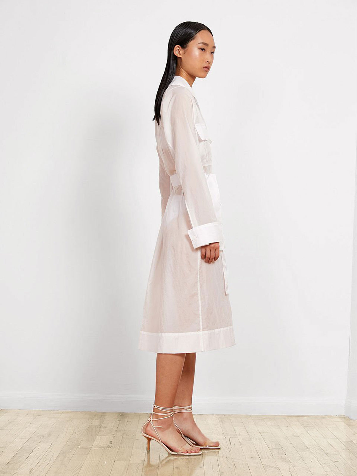 2 Length Utility Jacket | White 2 Length Utility Jacket | White