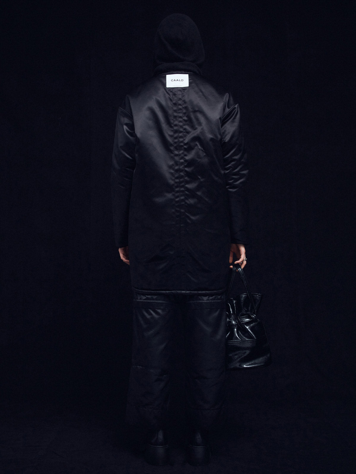 Reversible Sustainable Down Coat | Black Reversible Sustainable Down Coat | Black