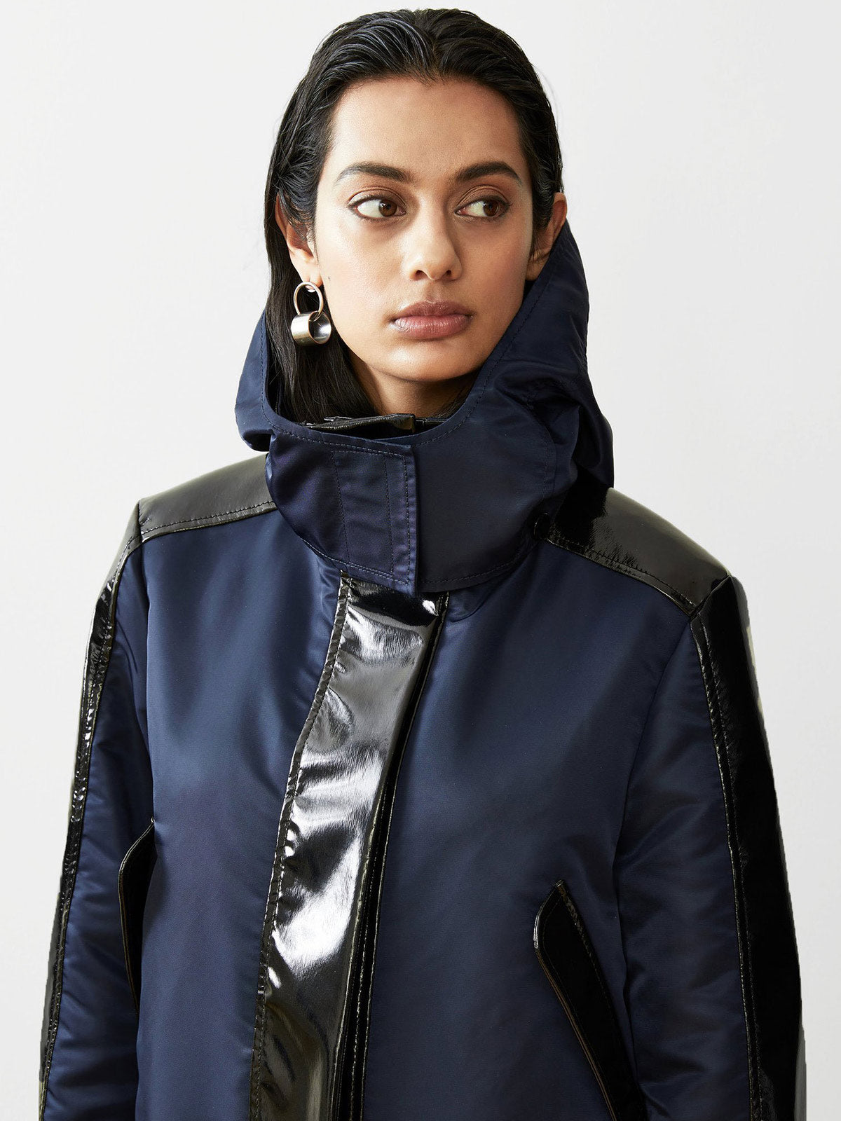 Water Resistant Sustainable Cropped Raincoat Water Resistant Sustainable Cropped Raincoat