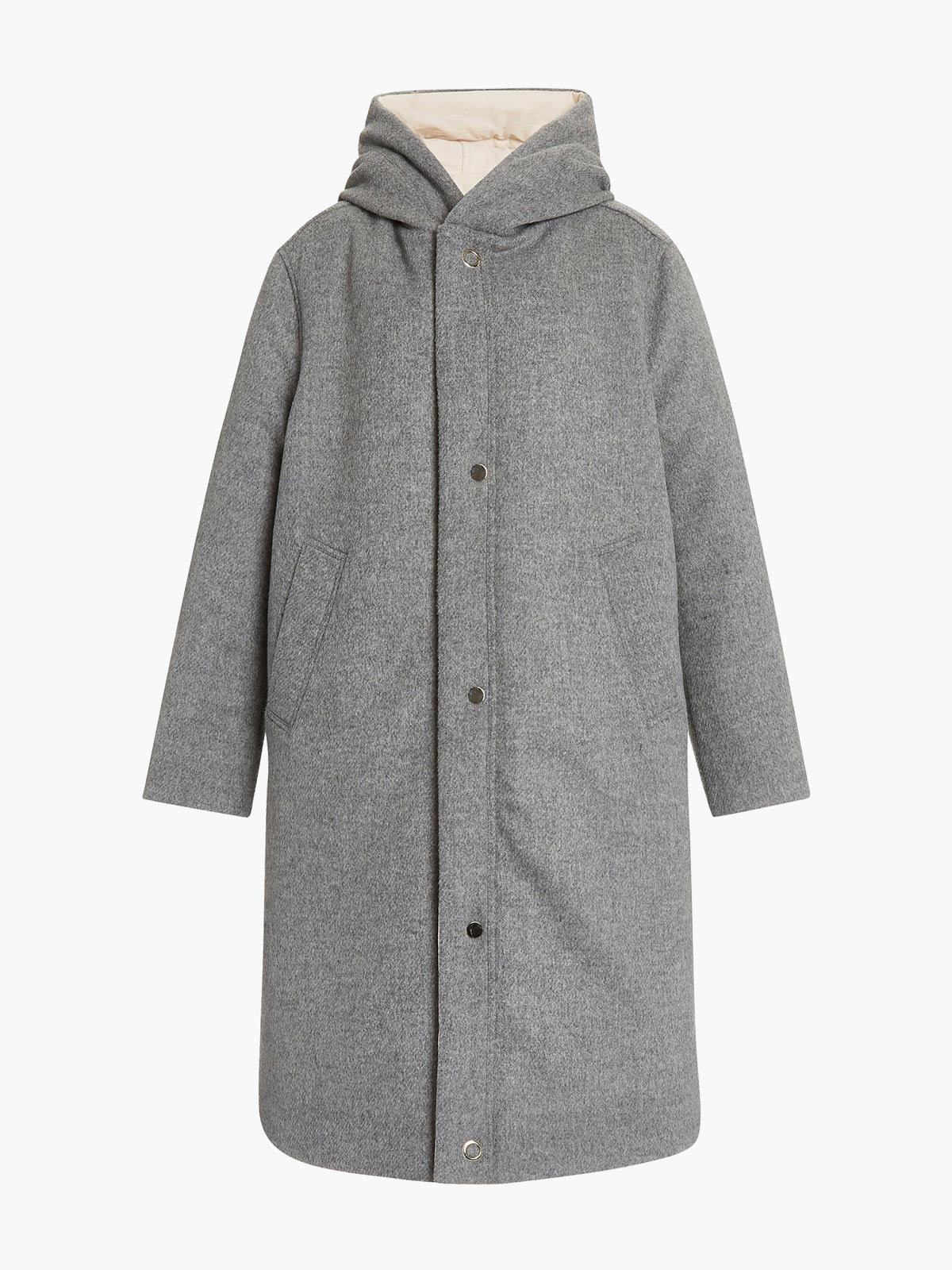 Reversible Sustainable Down Wool Coat Reversible Sustainable Down Wool Coat