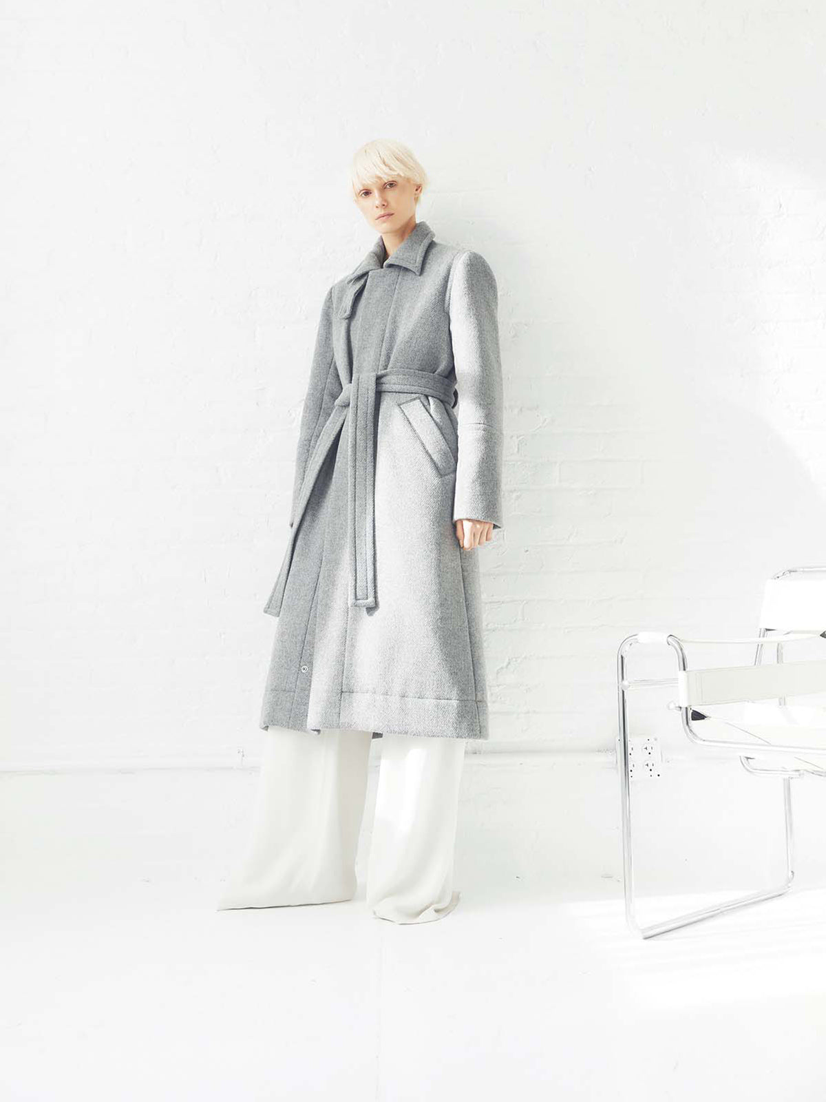 Sustainable Down Wool Over Coat Sustainable Down Wool Over Coat